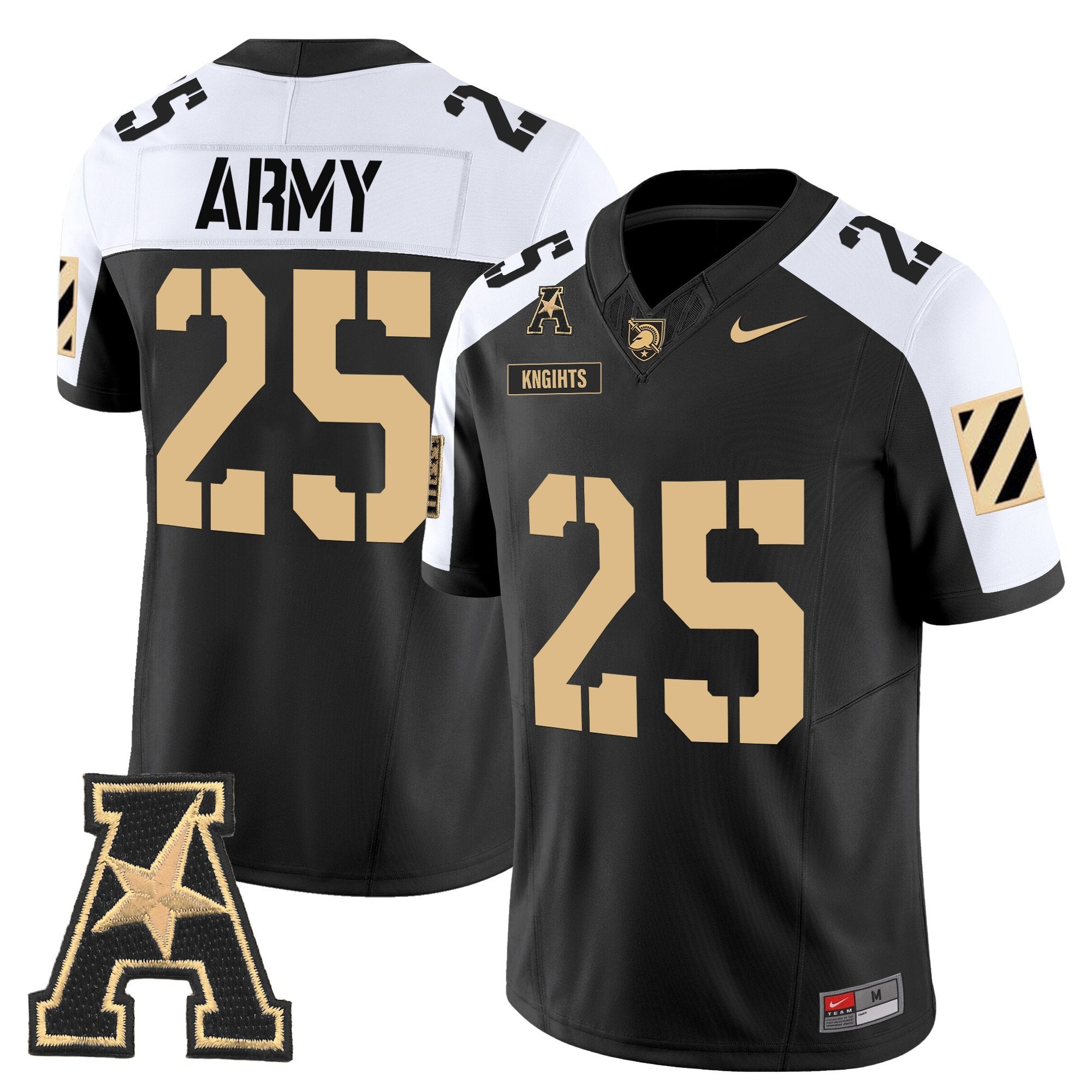 Army Black Knights 2025 Vapor Limited Jersey - All Stitched