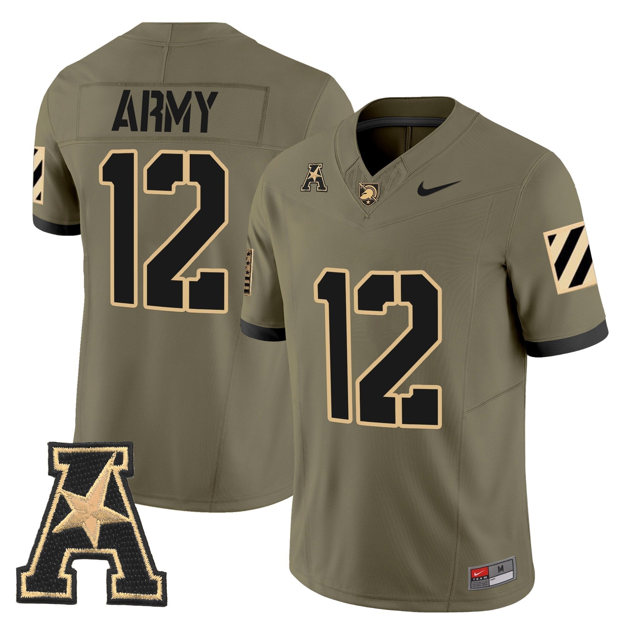 Army Black Knights 2025 Vapor Limited Jersey - All Stitched