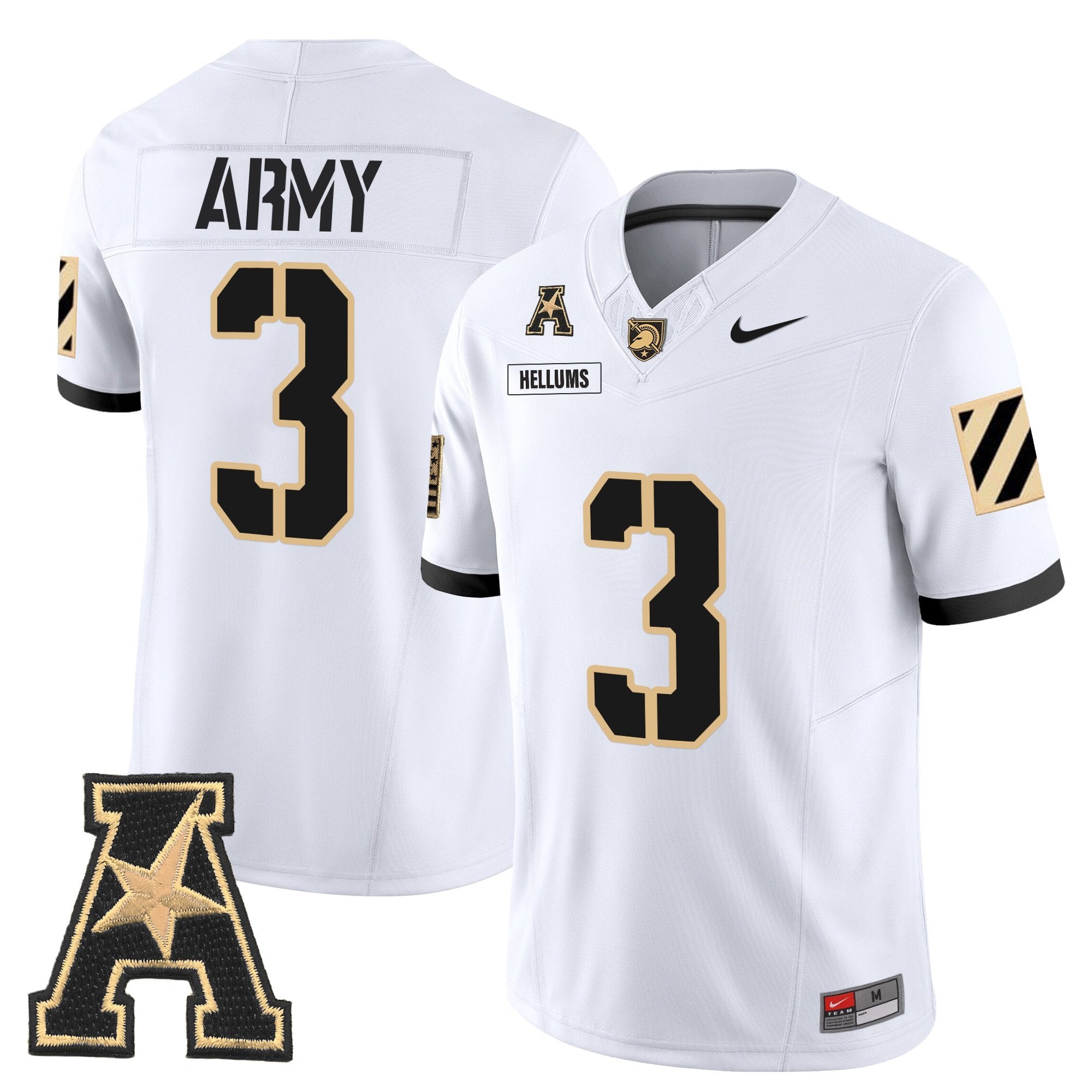 Army Black Knights 2025 Vapor Limited Jersey - All Stitched