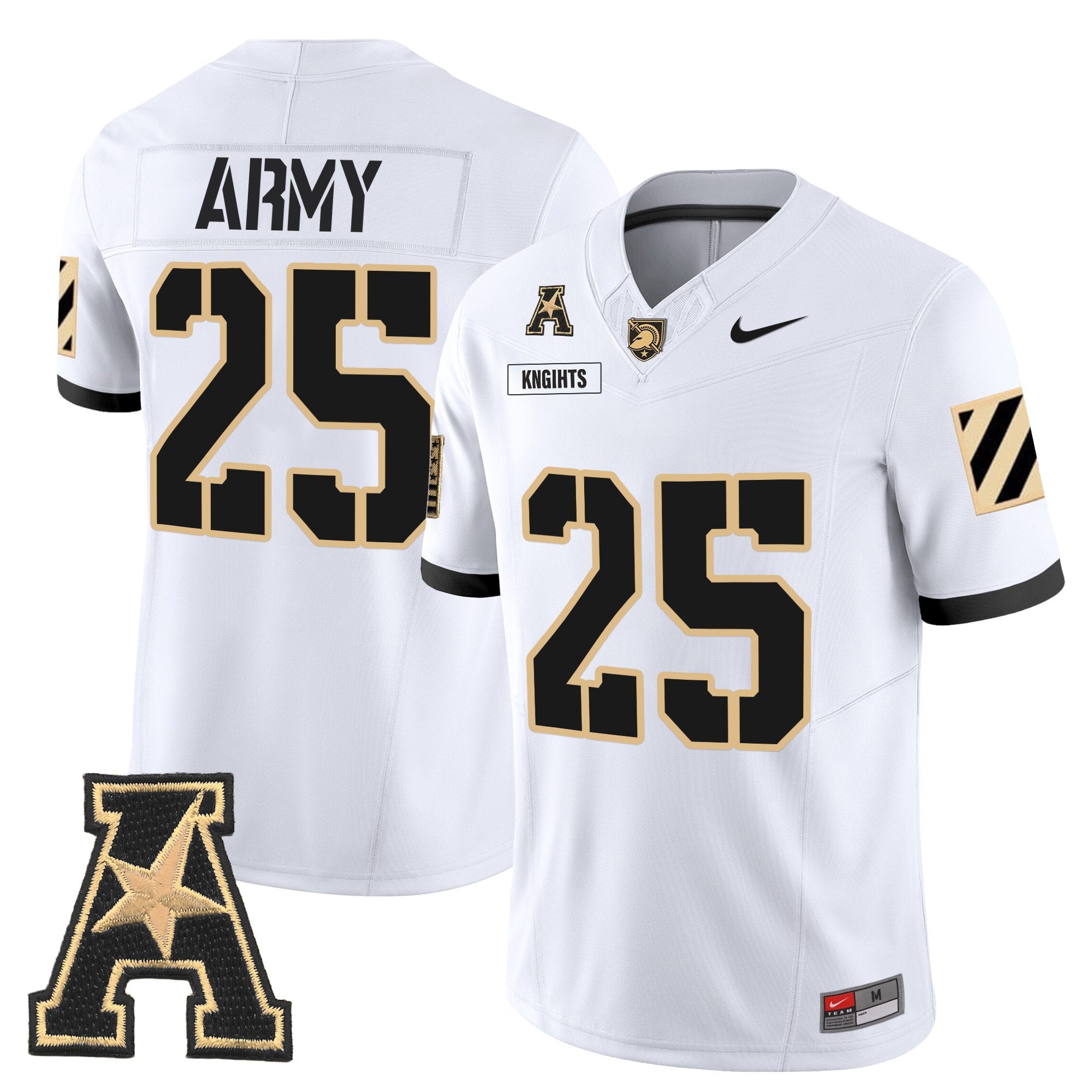 Army Black Knights 2025 Vapor Limited Jersey - All Stitched
