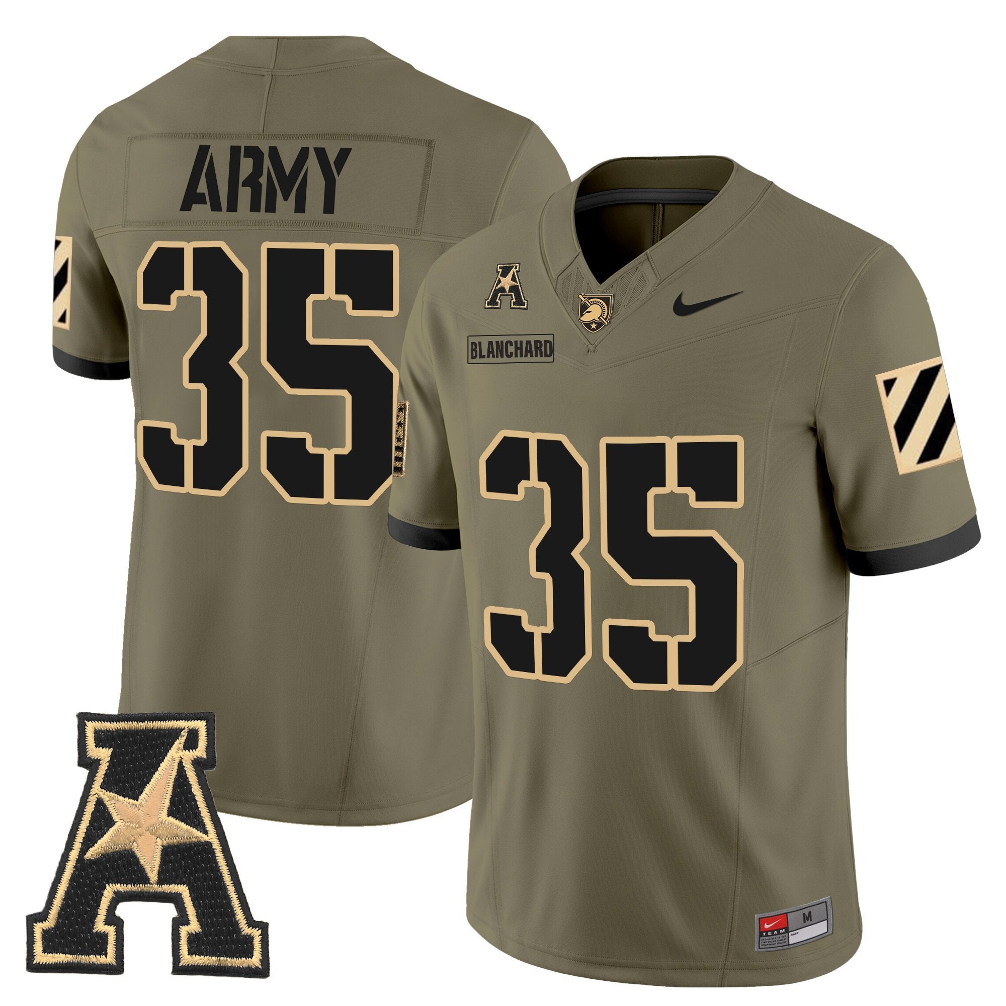 Army Black Knights 2025 Vapor Limited Jersey - All Stitched