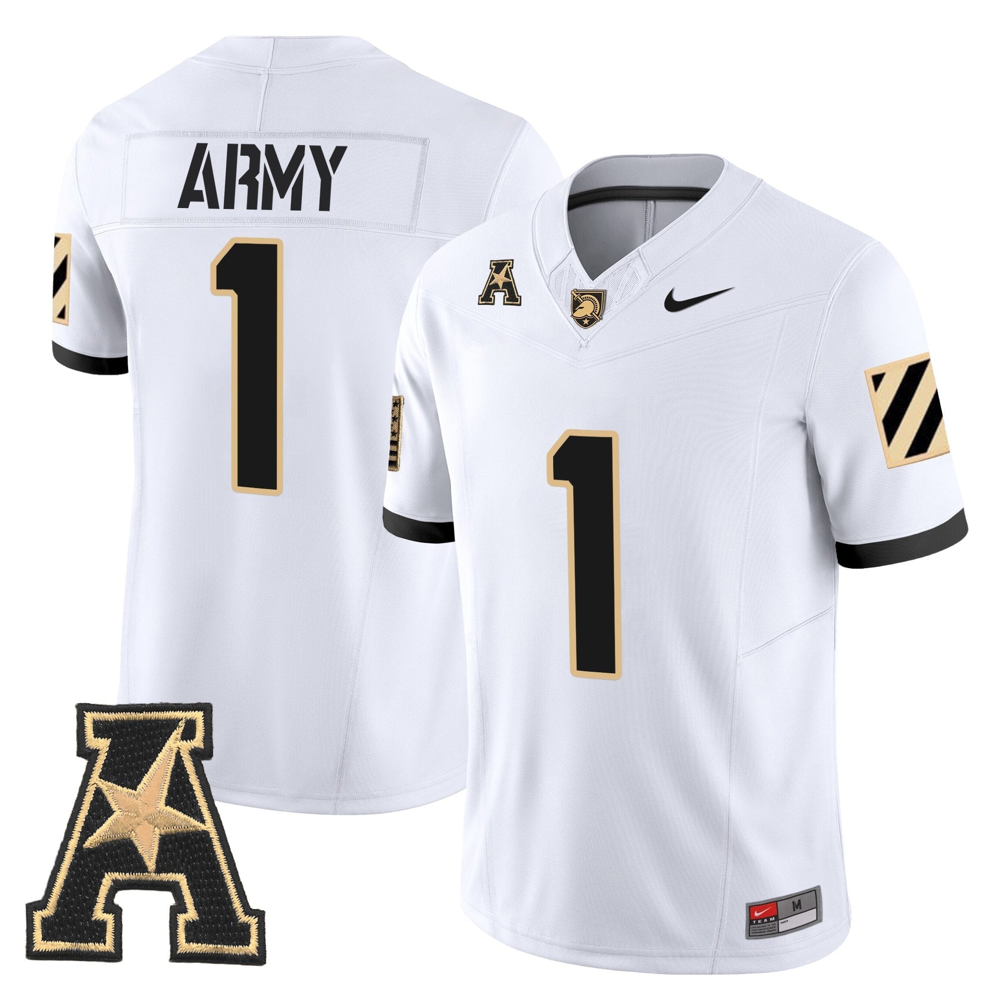 Army Black Knights 2025 Vapor Limited Jersey - All Stitched