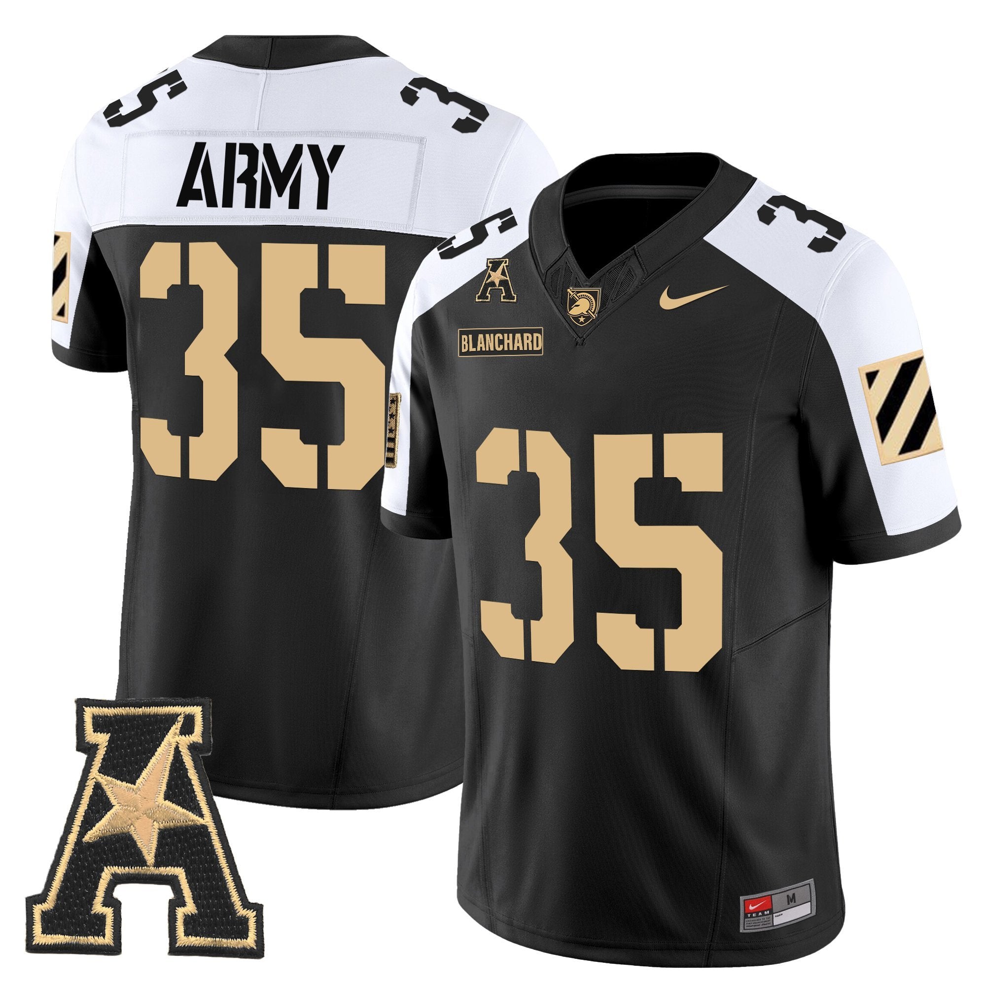 Army Black Knights 2025 Vapor Limited Jersey - All Stitched