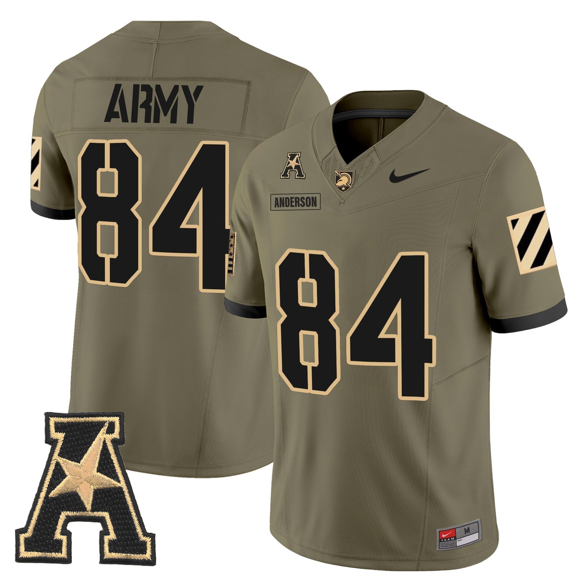 Army Black Knights 2025 Vapor Limited Jersey - All Stitched