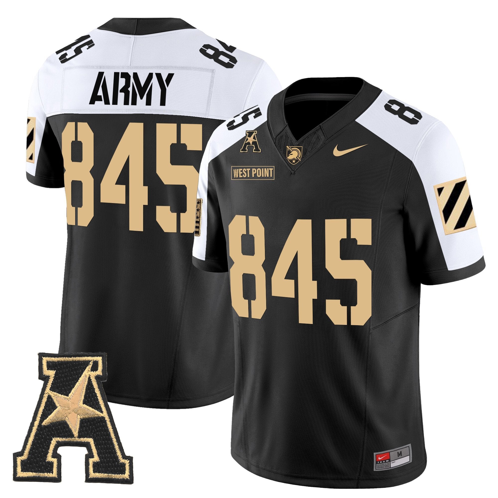 Army Black Knights 2025 Vapor Limited Jersey - All Stitched