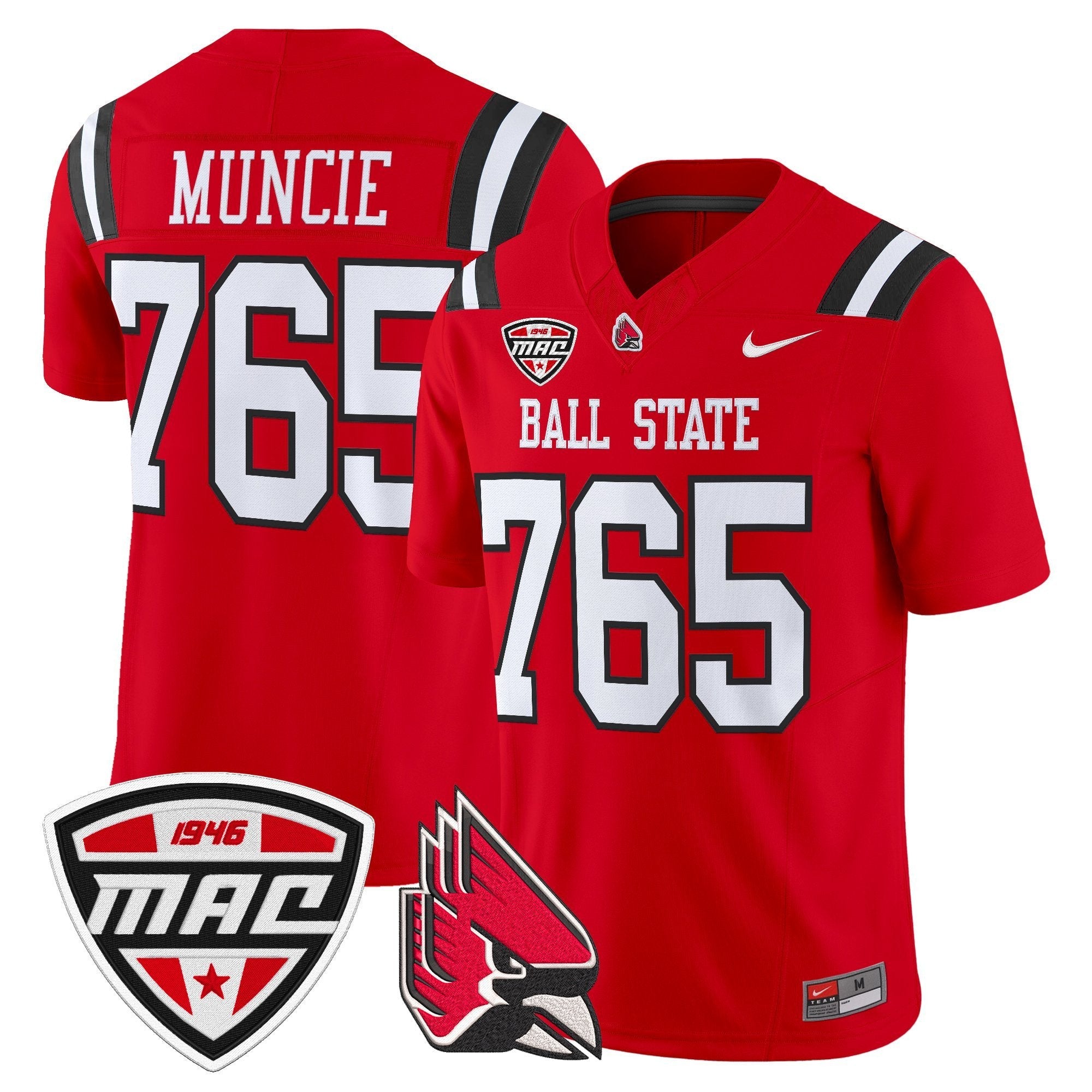 Ball State Cardinals 2025 Vapor Limited Jersey - All Stitched