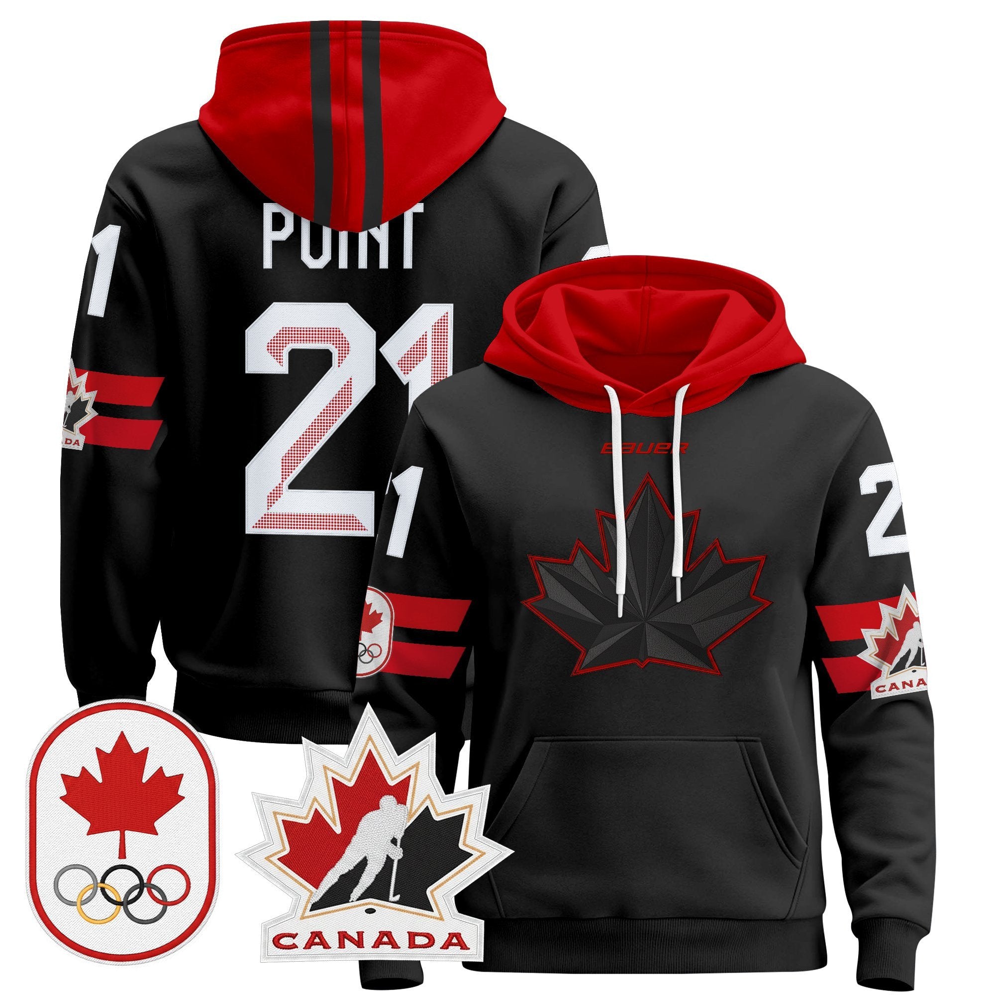 2026 Canada Olympic Pullover Hoodie - All Stitched