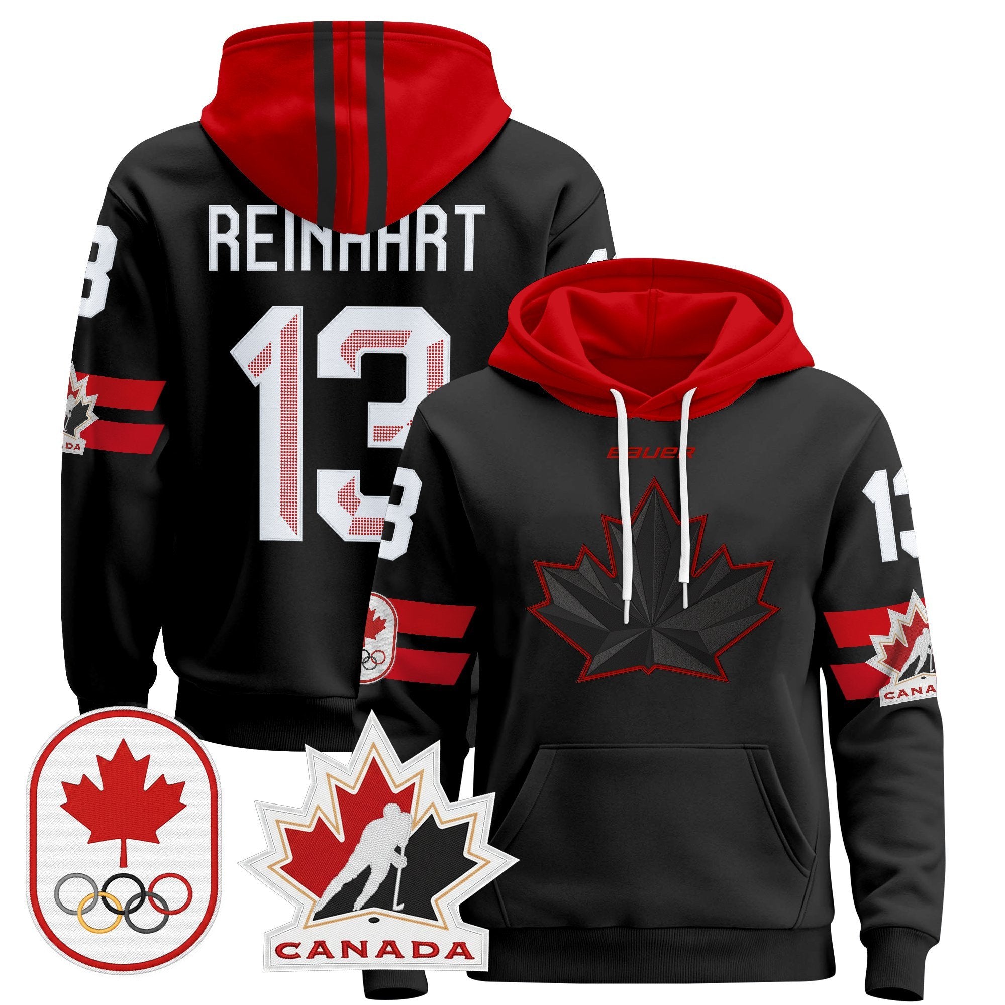 2026 Canada Olympic Pullover Hoodie - All Stitched