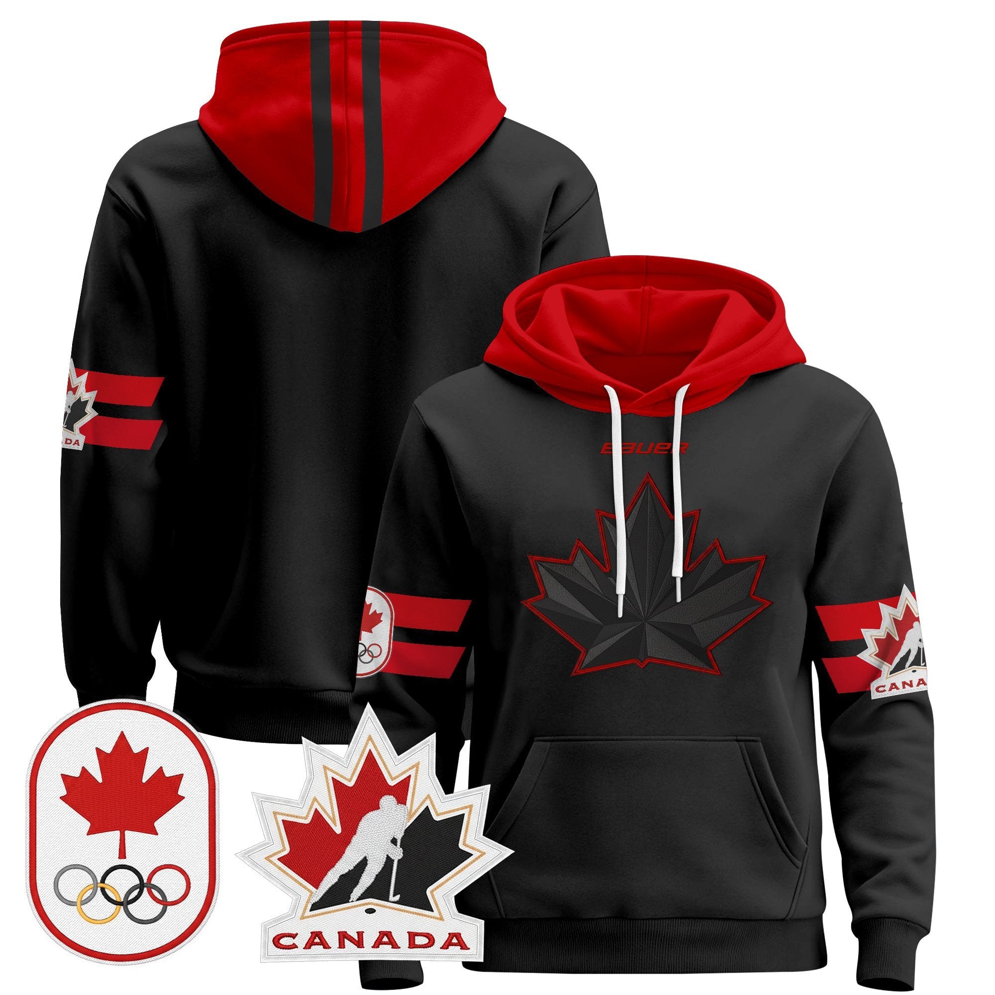 2026 Canada Olympic Pullover Hoodie - All Stitched