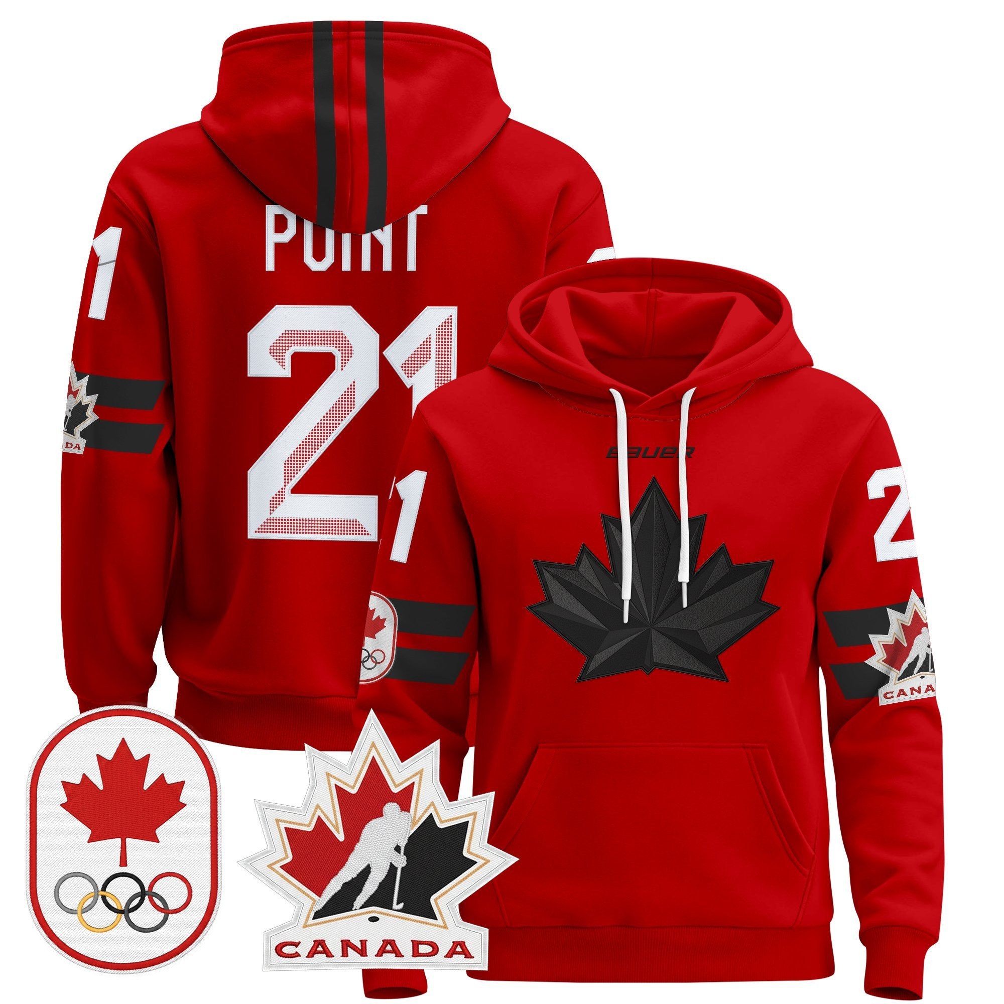2026 Canada Olympic Pullover Hoodie - All Stitched