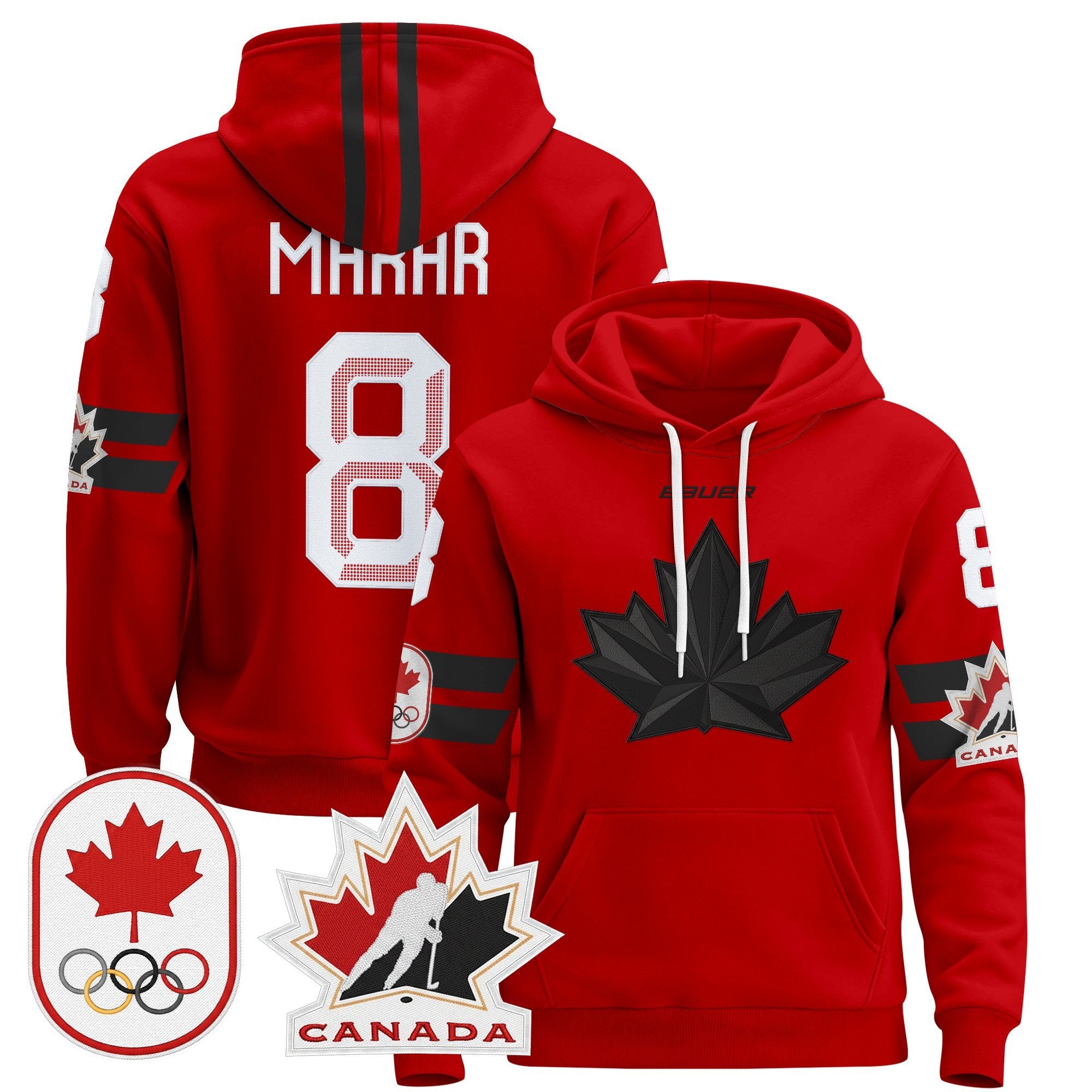 2026 Canada Olympic Pullover Hoodie - All Stitched