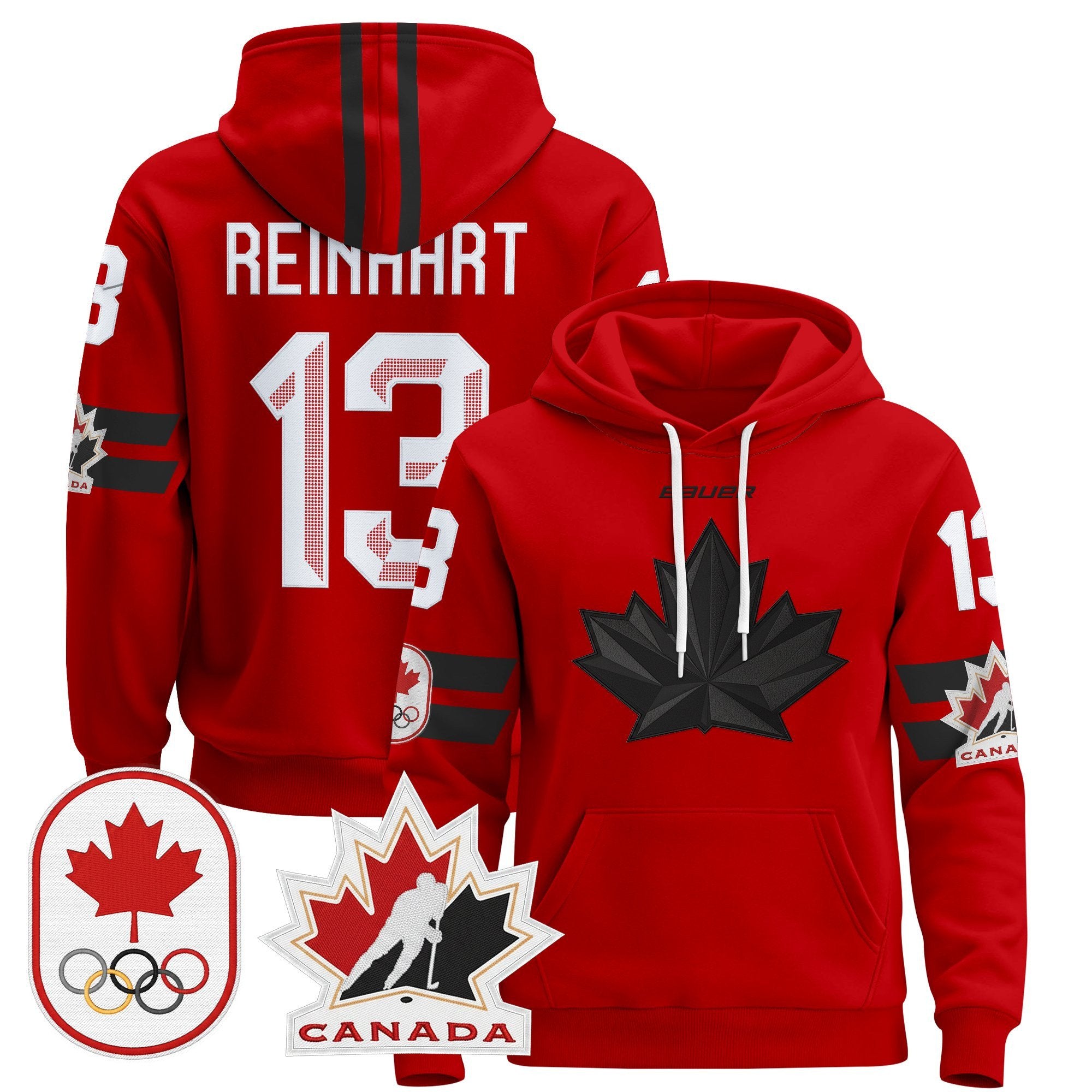 2026 Canada Olympic Pullover Hoodie - All Stitched