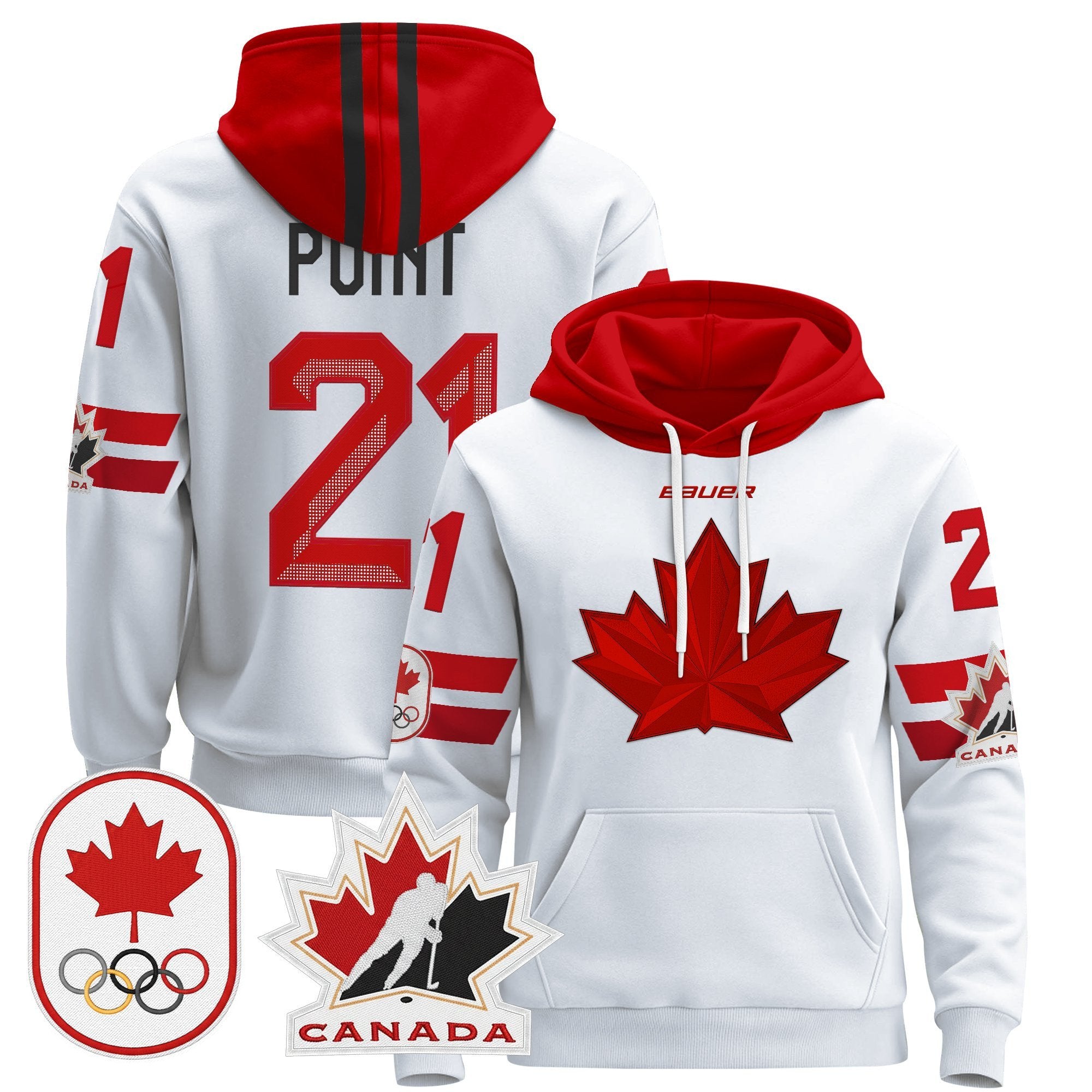 2026 Canada Olympic Pullover Hoodie - All Stitched