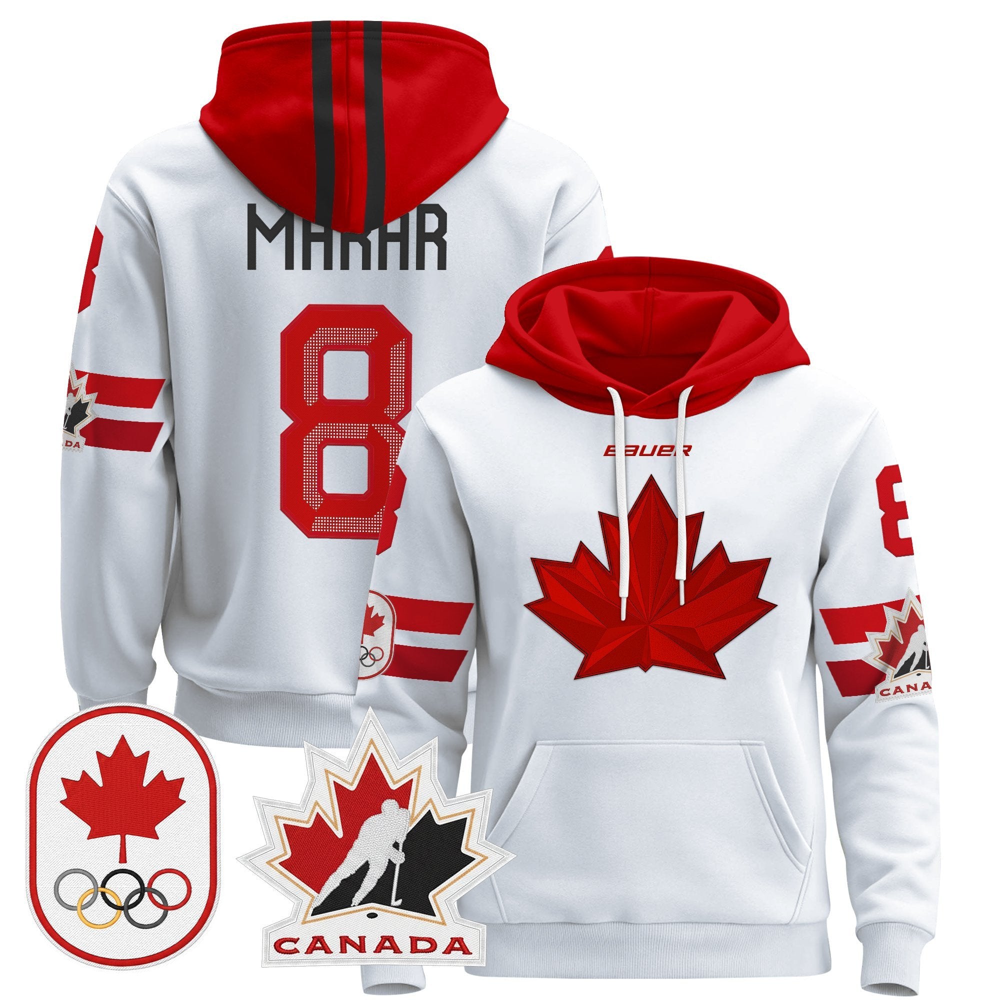 2026 Canada Olympic Pullover Hoodie - All Stitched