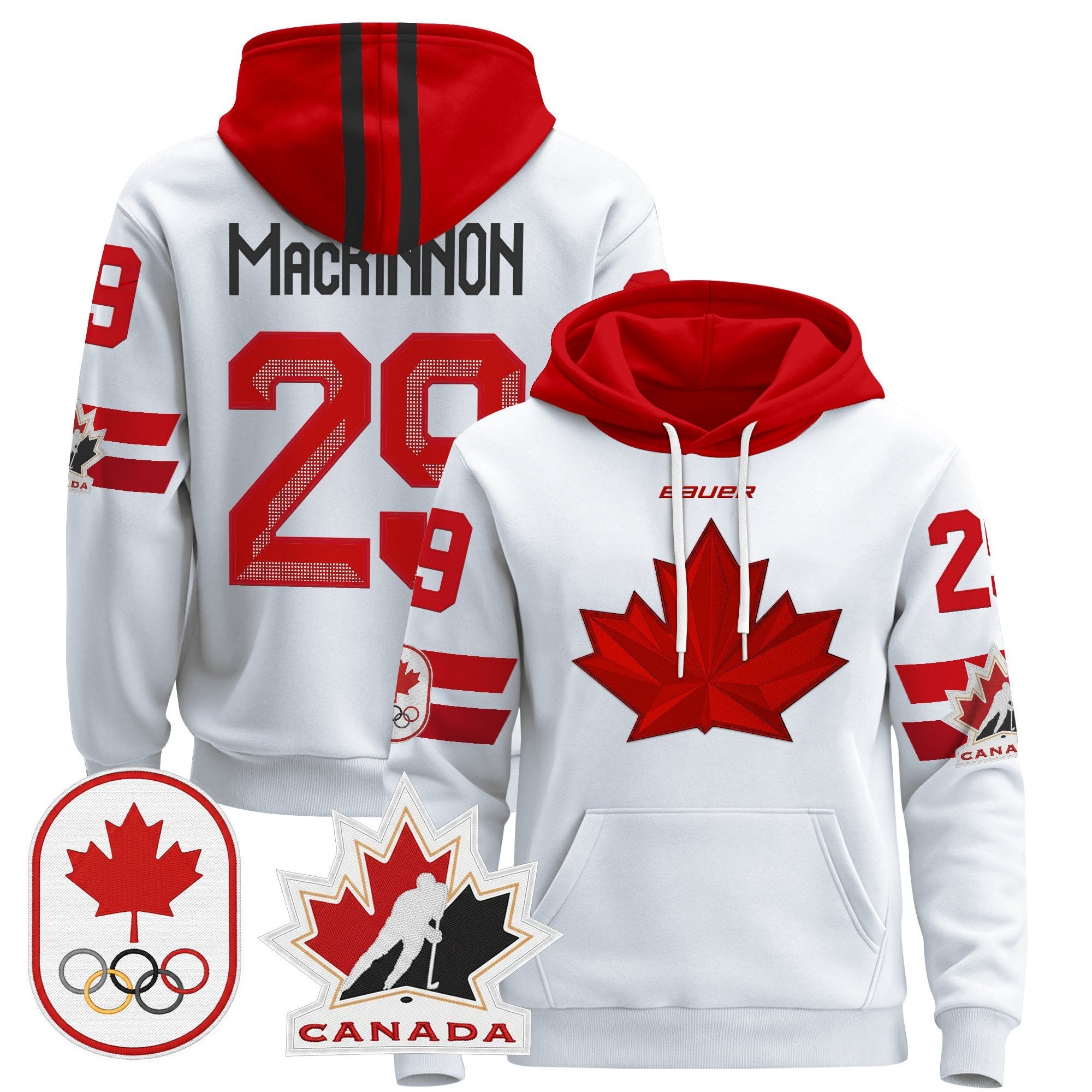 2026 Canada Olympic Pullover Hoodie - All Stitched