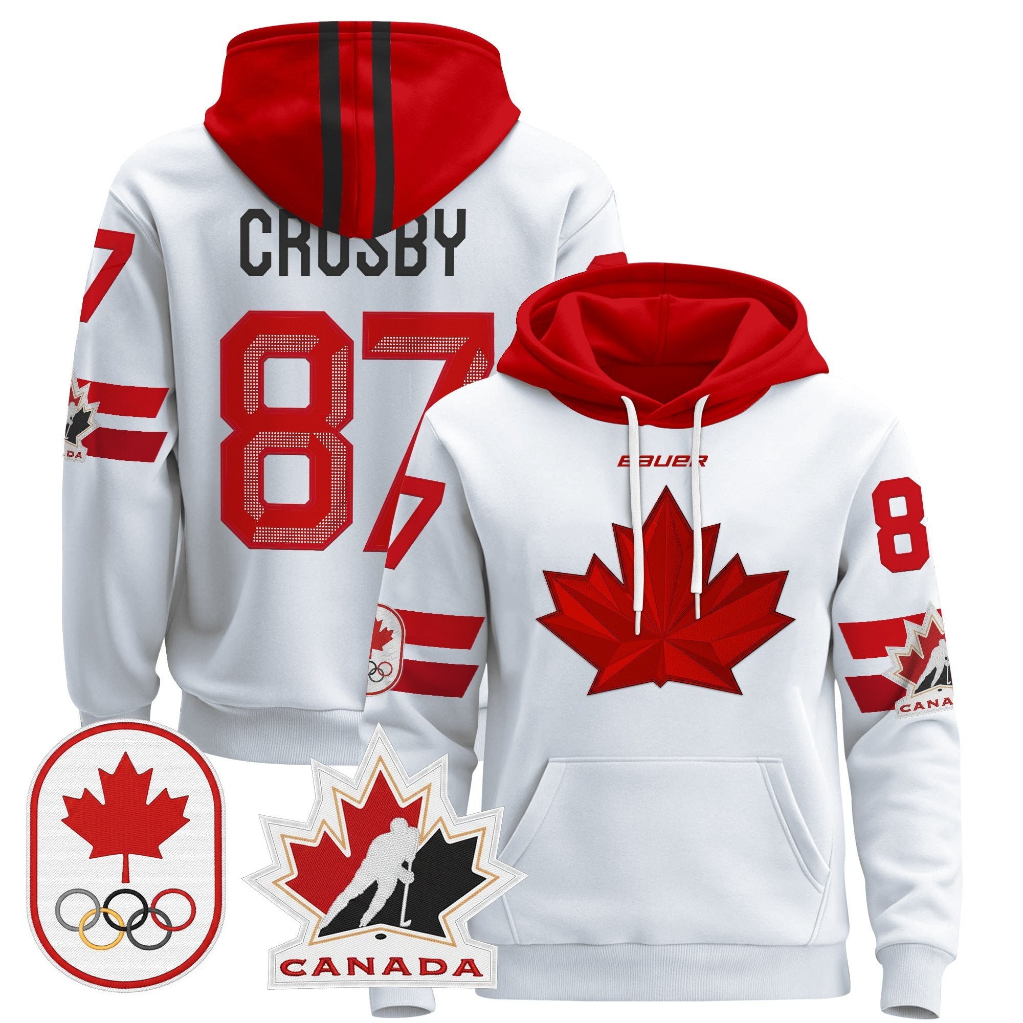 2026 Canada Olympic Pullover Hoodie - All Stitched