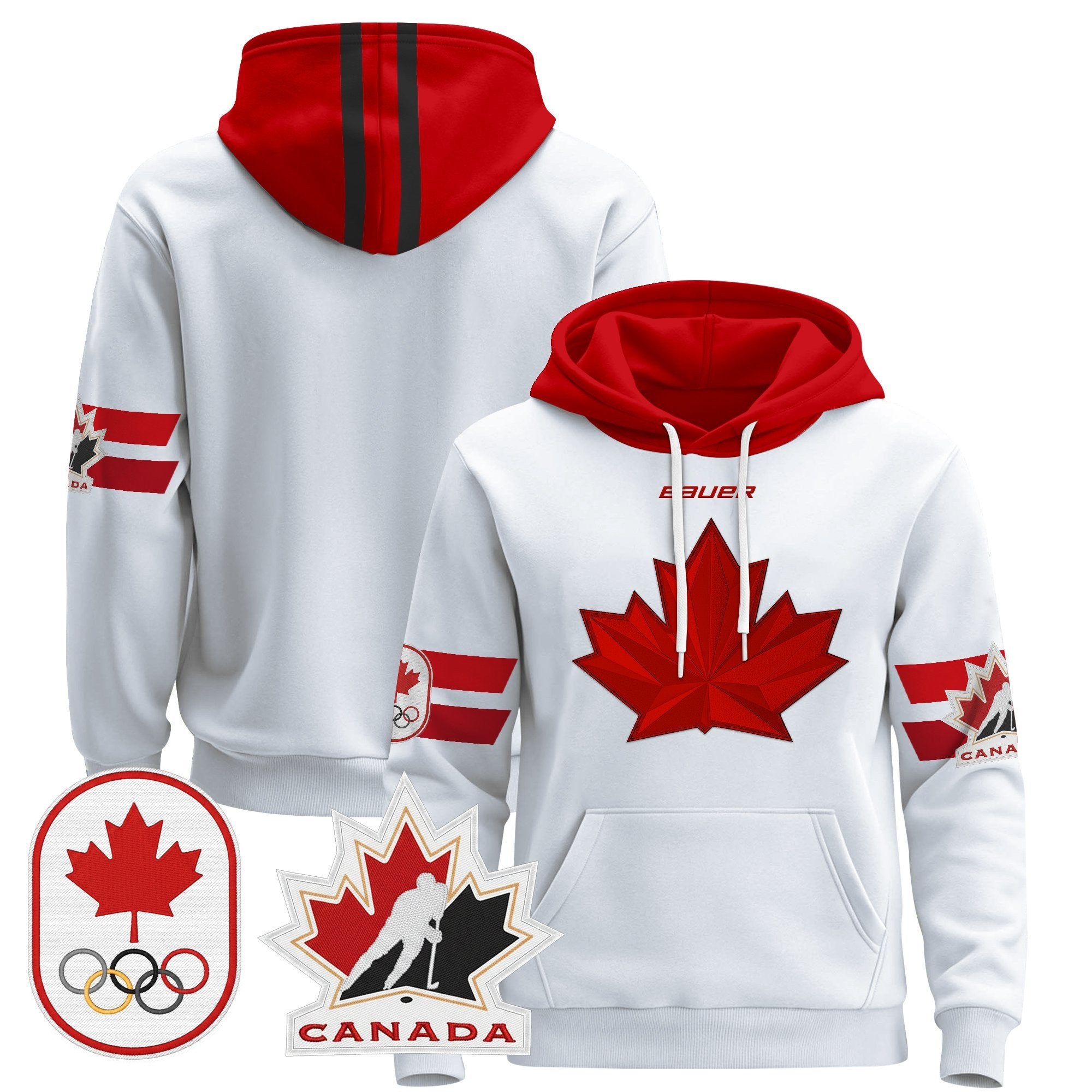 2026 Canada Olympic Pullover Hoodie - All Stitched