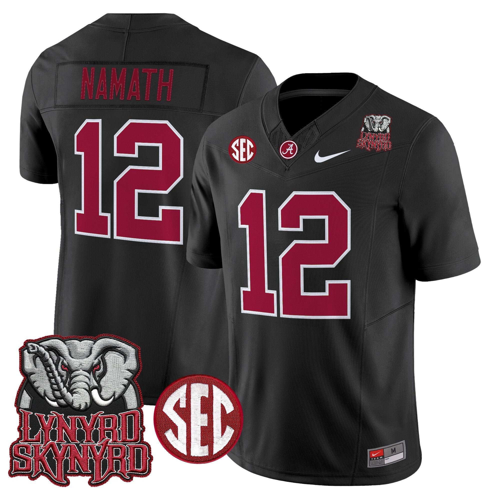 BAMA x Lynyrd Skynyrd Vapor Limited Jersey - Alabama Map - All Stitched