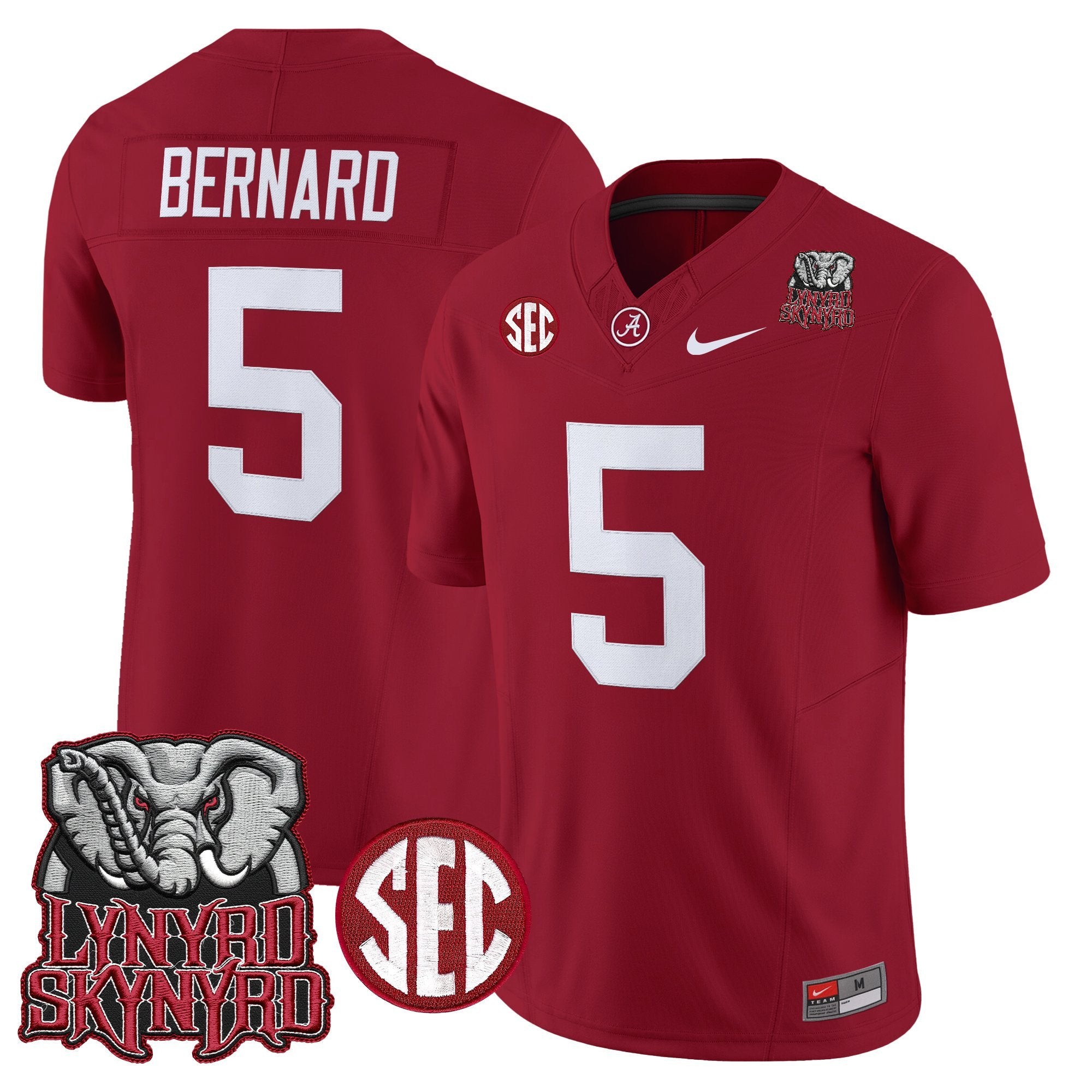 BAMA x Lynyrd Skynyrd Vapor Limited Jersey - Alabama Map - All Stitched