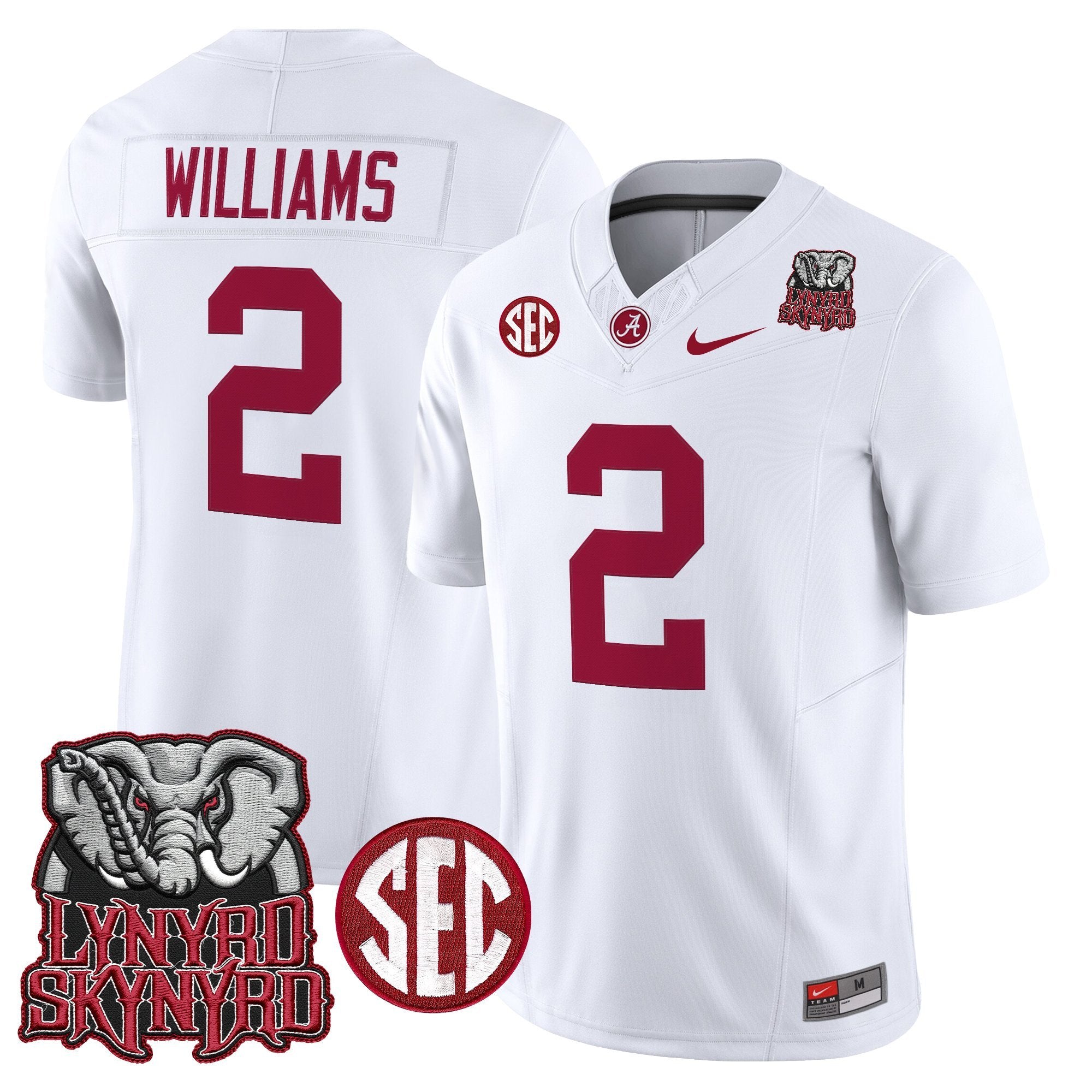 BAMA x Lynyrd Skynyrd Vapor Limited Jersey - Alabama Map - All Stitched