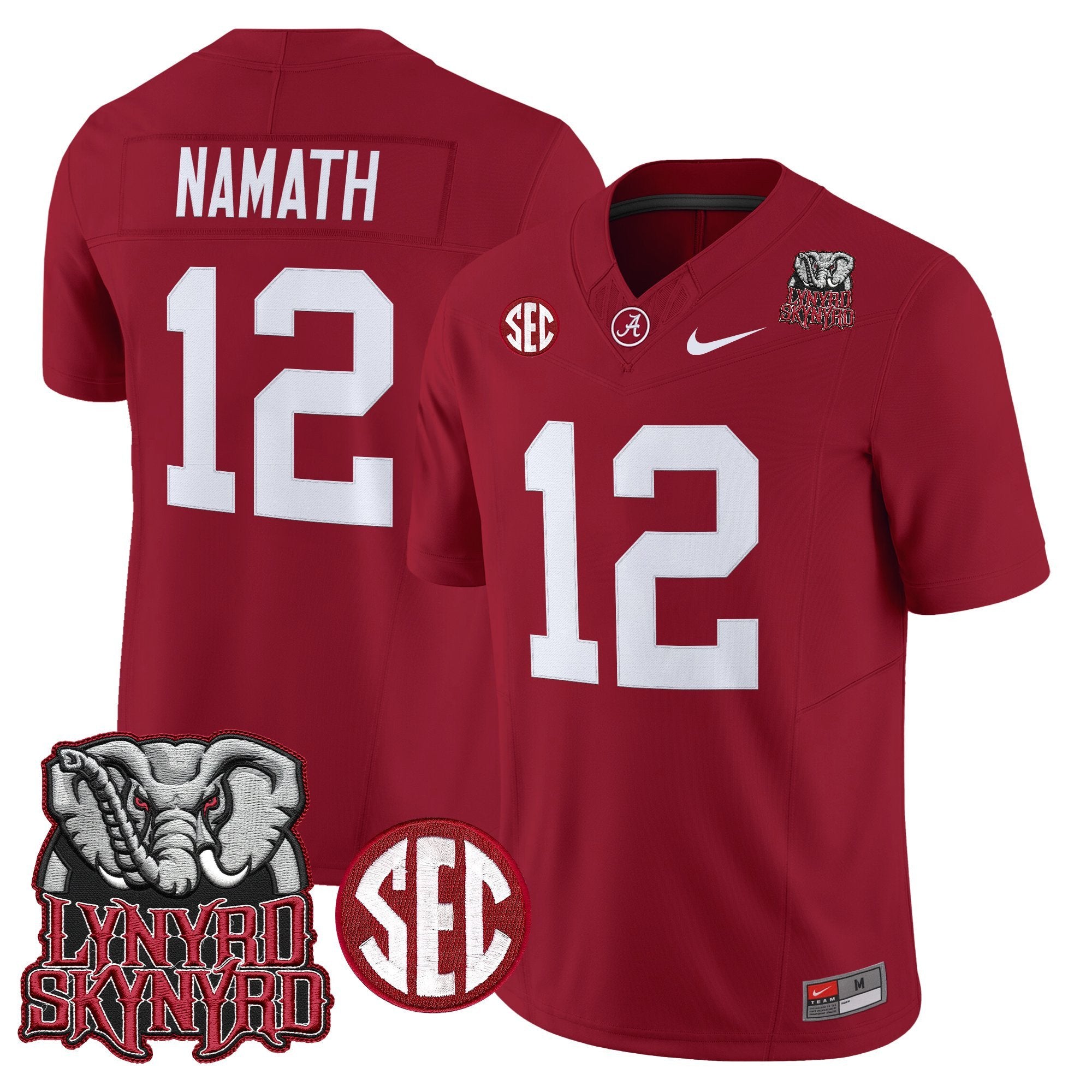 BAMA x Lynyrd Skynyrd Vapor Limited Jersey - Alabama Map - All Stitched