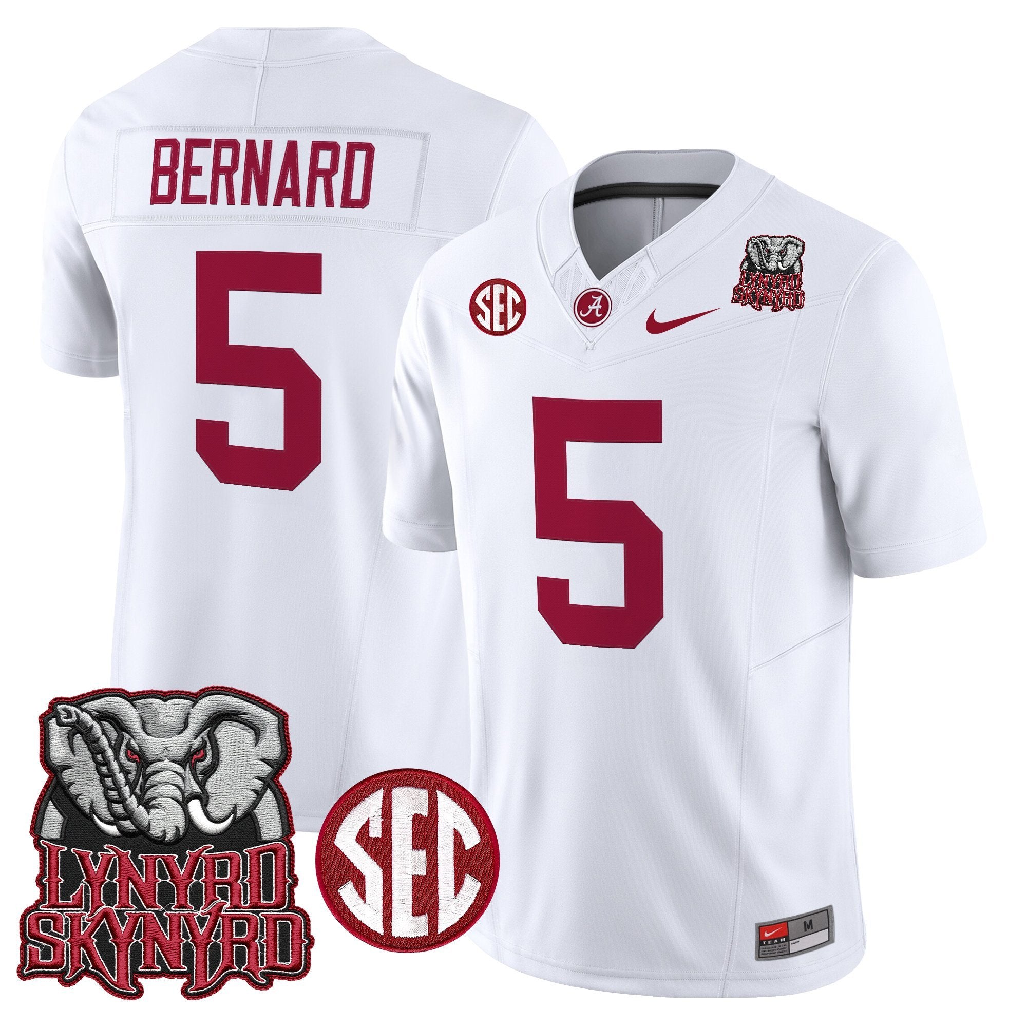BAMA x Lynyrd Skynyrd Vapor Limited Jersey - Alabama Map - All Stitched