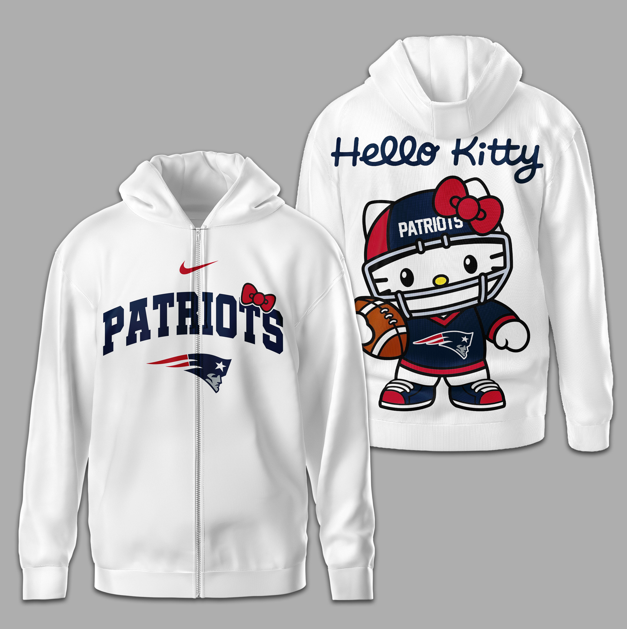 New England Patriots | Premium NFL Hello Kitty Women's Shirt 