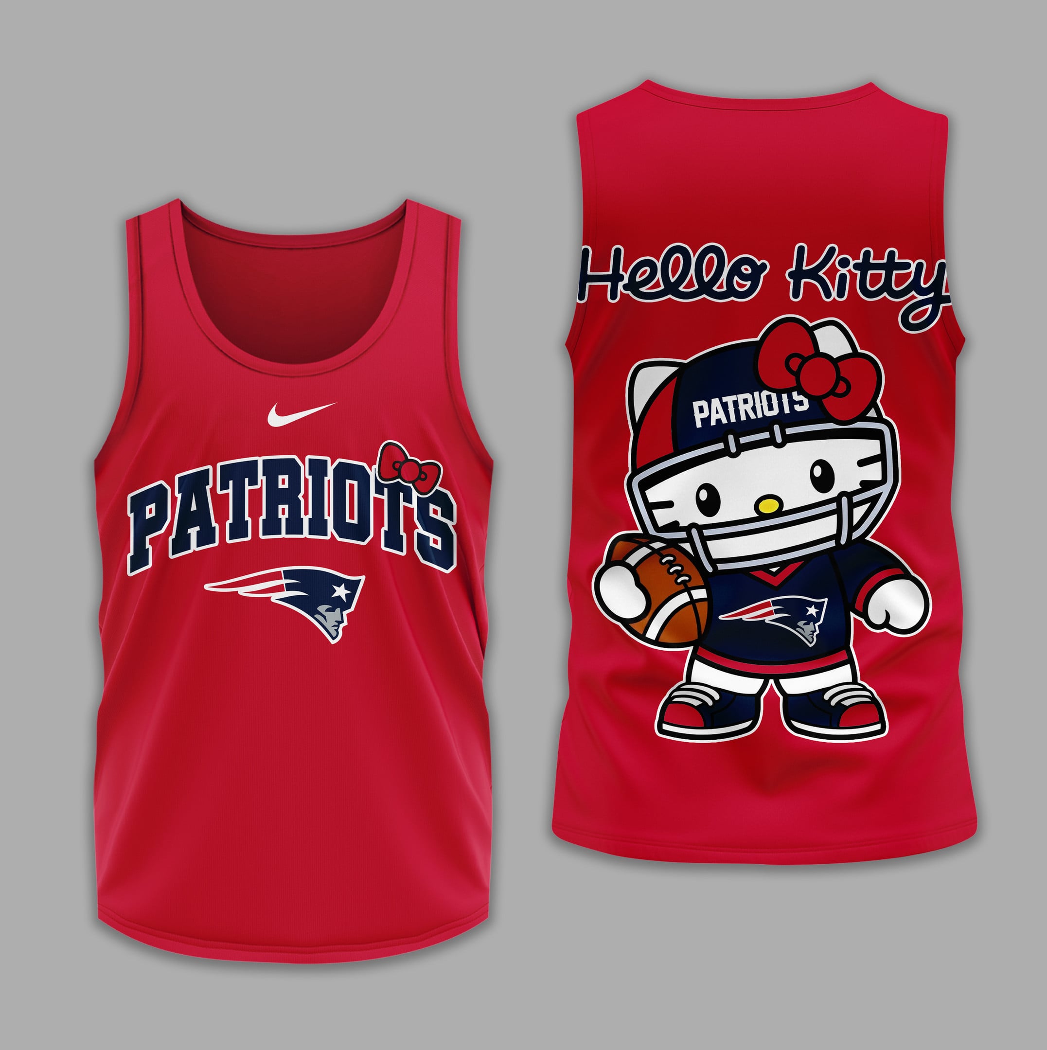 New England Patriots | Premium NFL Hello Kitty Women's Shirt 