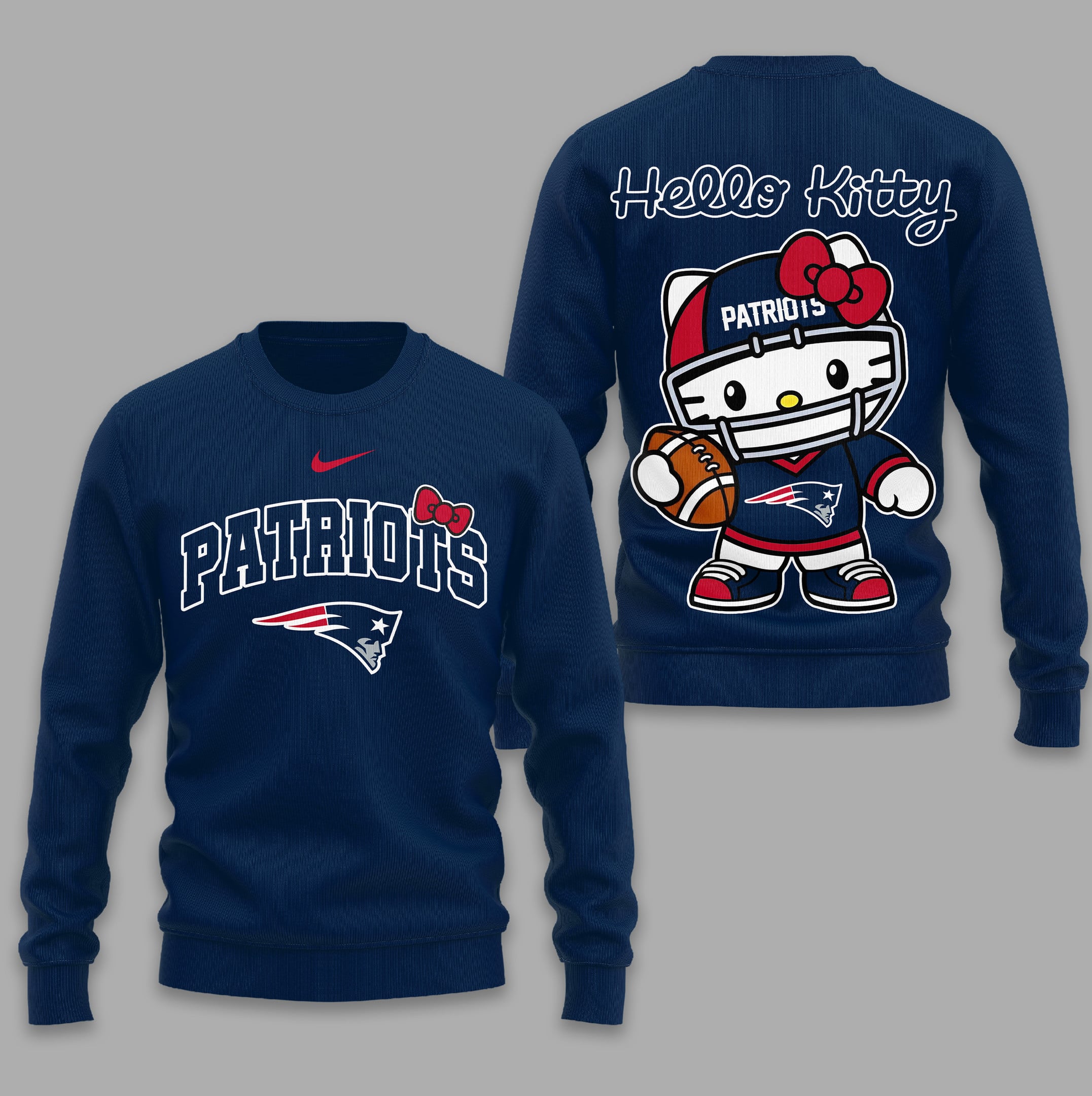 New England Patriots | Premium NFL Hello Kitty Women's Shirt 