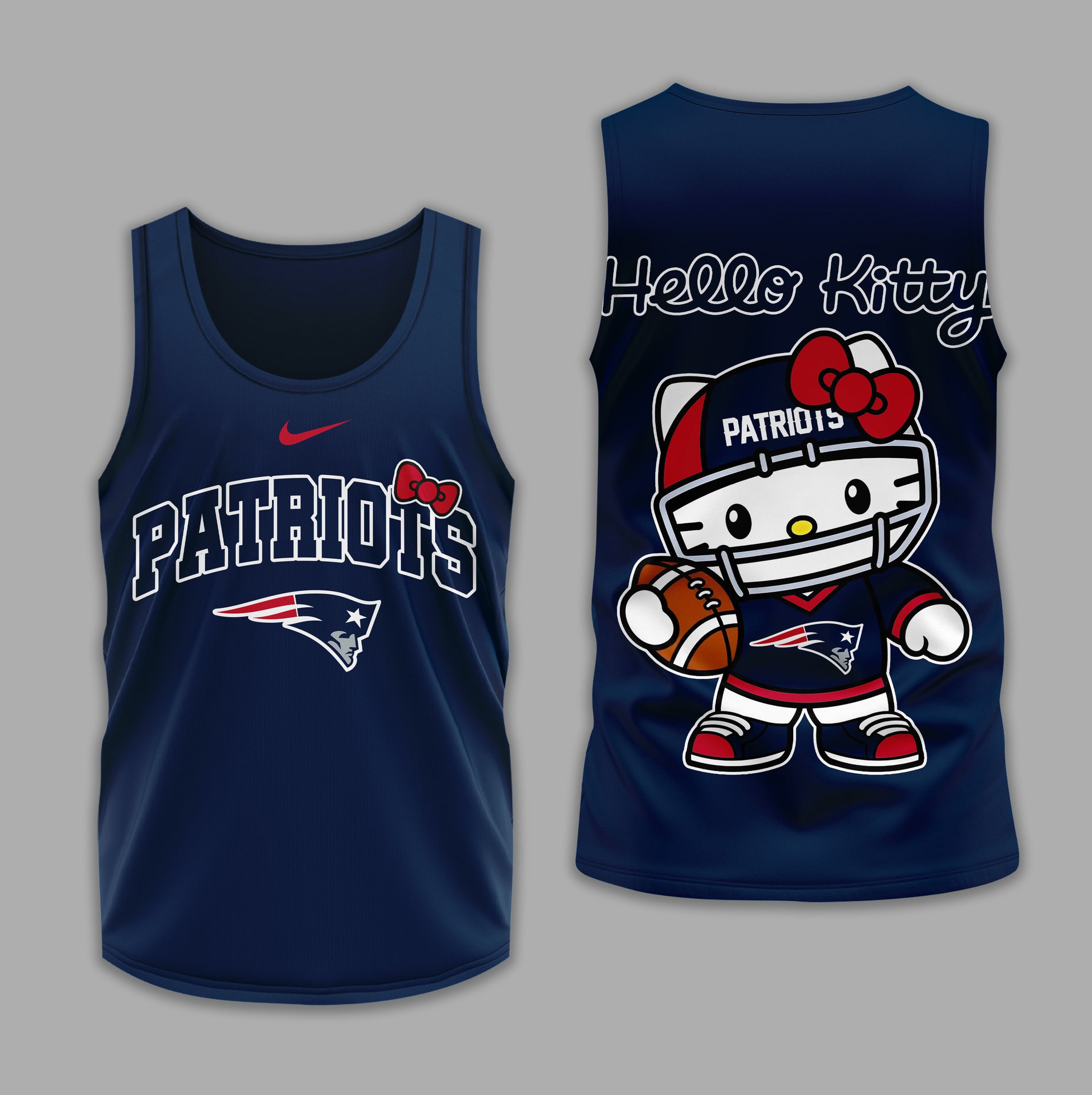 New England Patriots | Premium NFL Hello Kitty Women's Shirt 