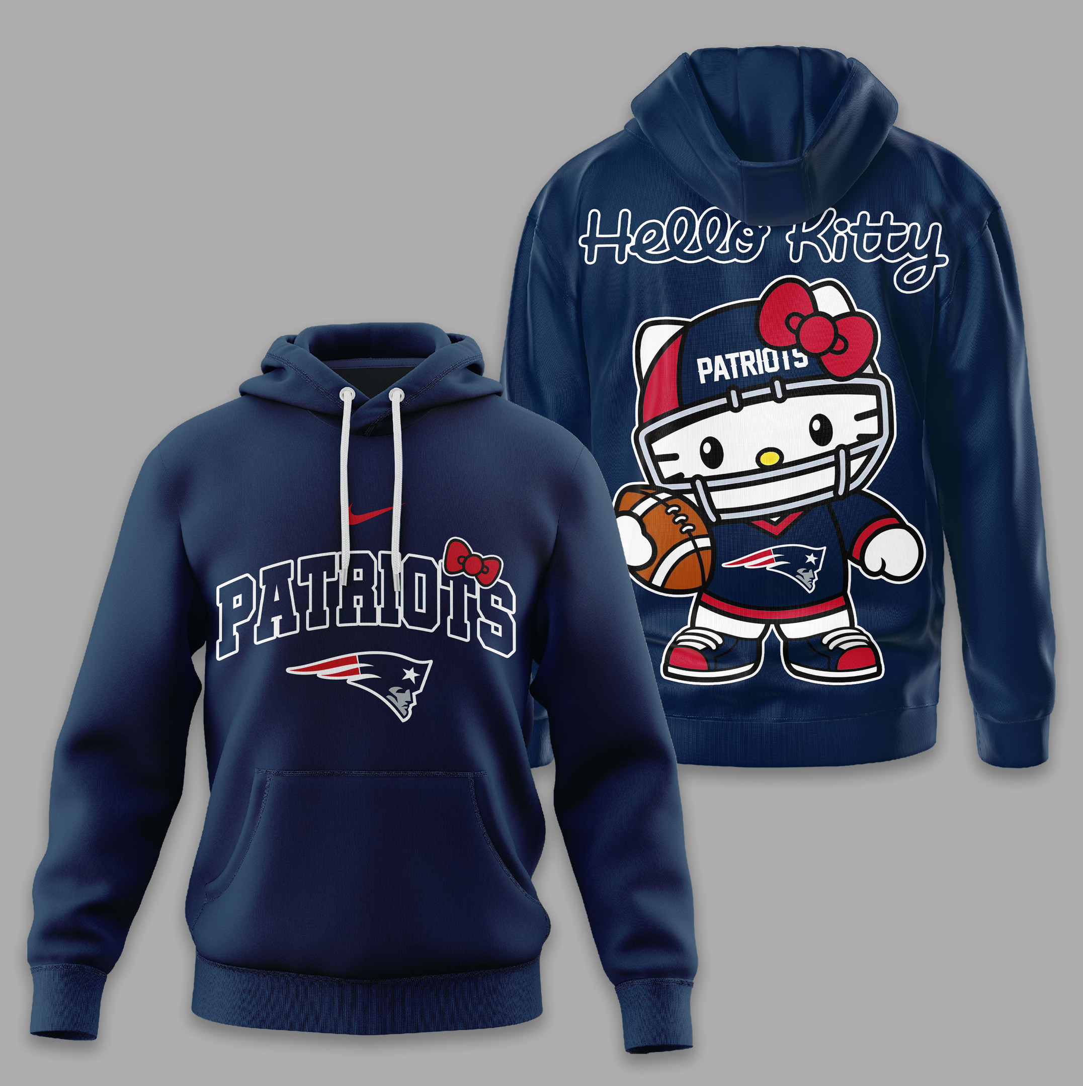 New England Patriots | Premium NFL Hello Kitty Women's Shirt 