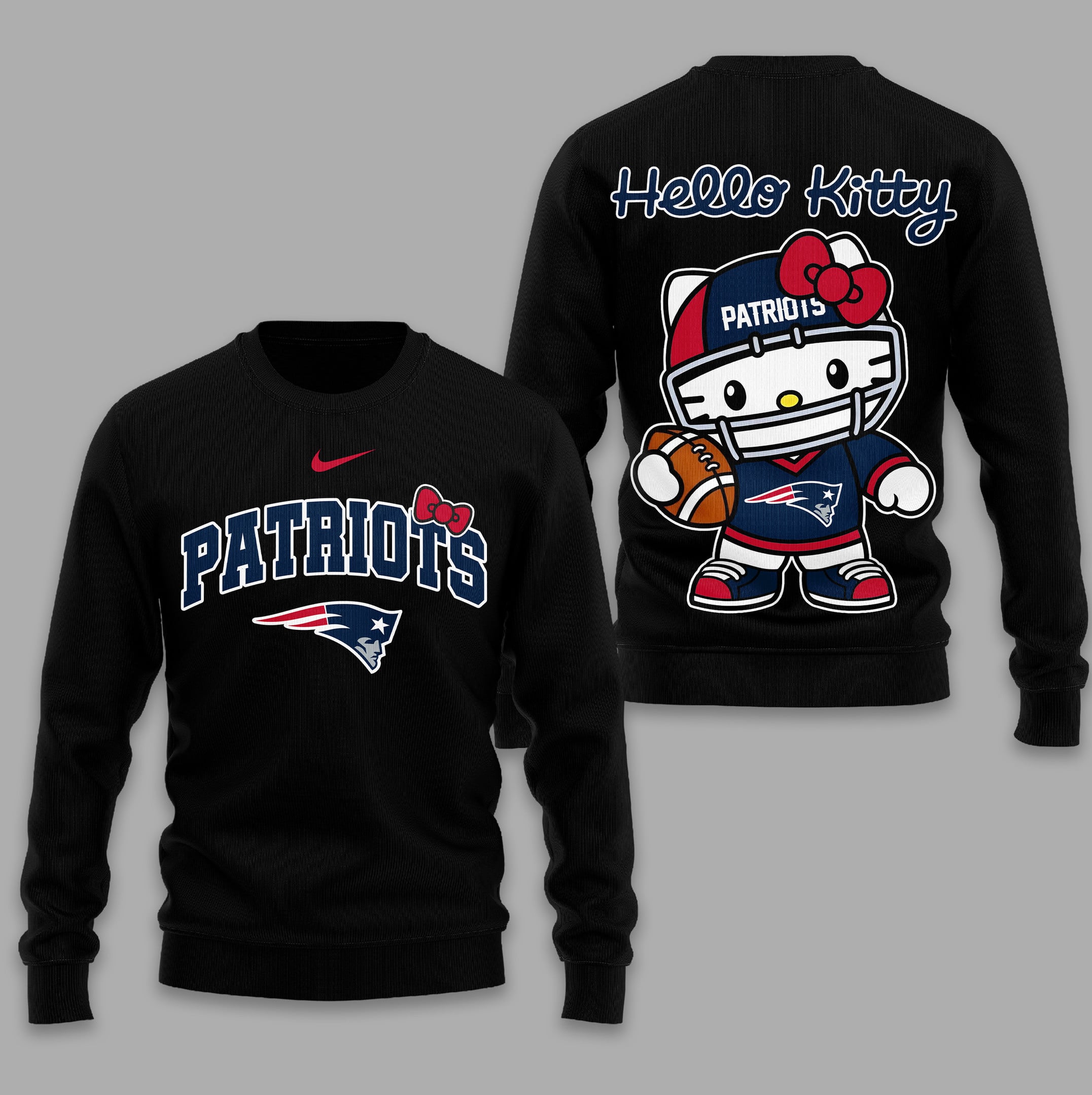 New England Patriots | Premium NFL Hello Kitty Women's Shirt 