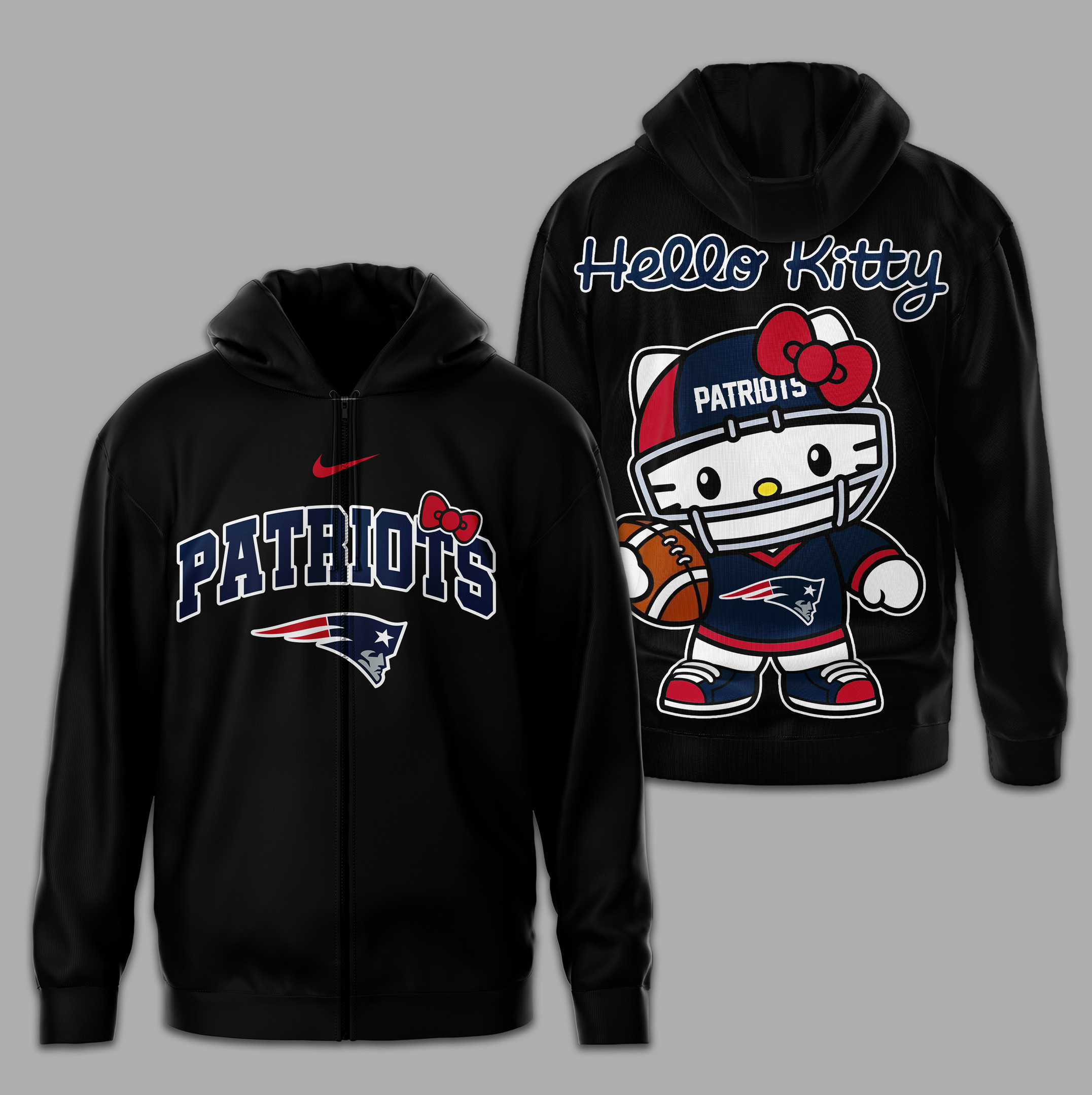 New England Patriots | Premium NFL Hello Kitty Women's Shirt 