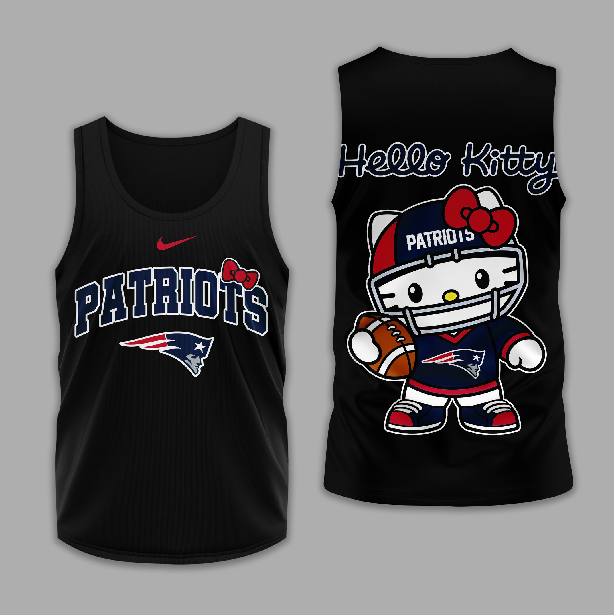 New England Patriots | Premium NFL Hello Kitty Women's Shirt 
