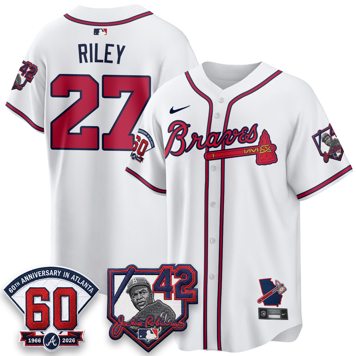 ATL 2026 Jackie Robinson Day Vapor Limited City Connect Jersey - All Stitched