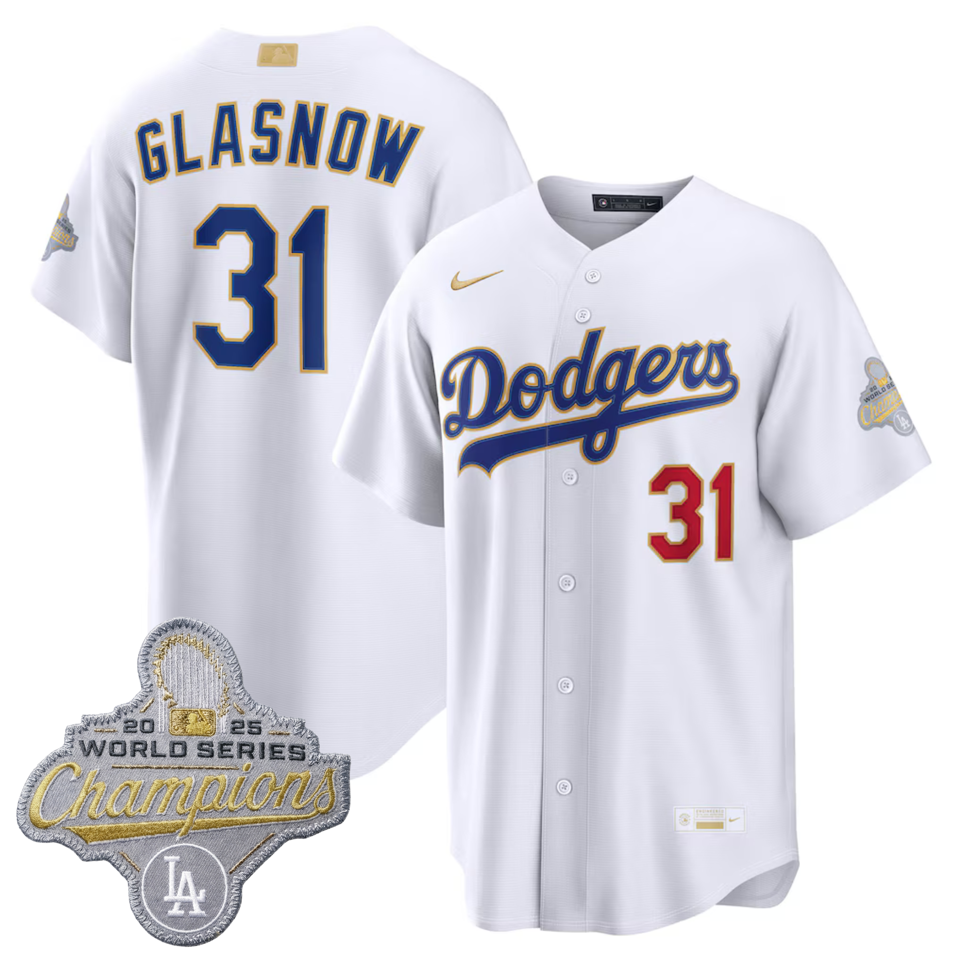 LAD 2026 Gold Collection Stadium Jersey - All Stitched