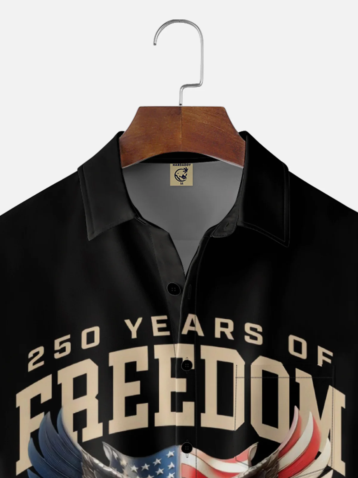 Moisture-wicking American Eagle 250 Years Chest Pocket Casual Shirt