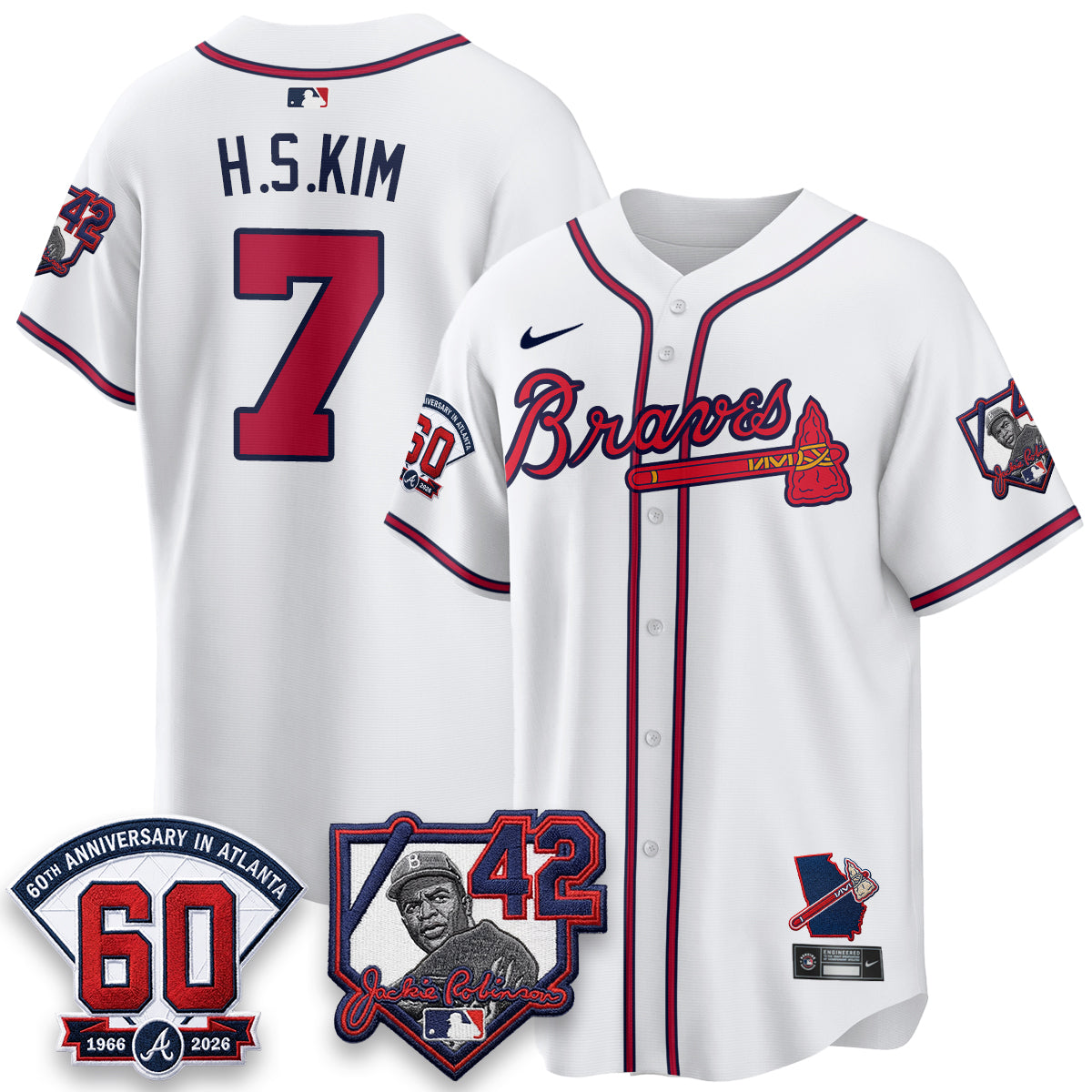 ATL 2026 Jackie Robinson Day Vapor Limited City Connect Jersey - All Stitched