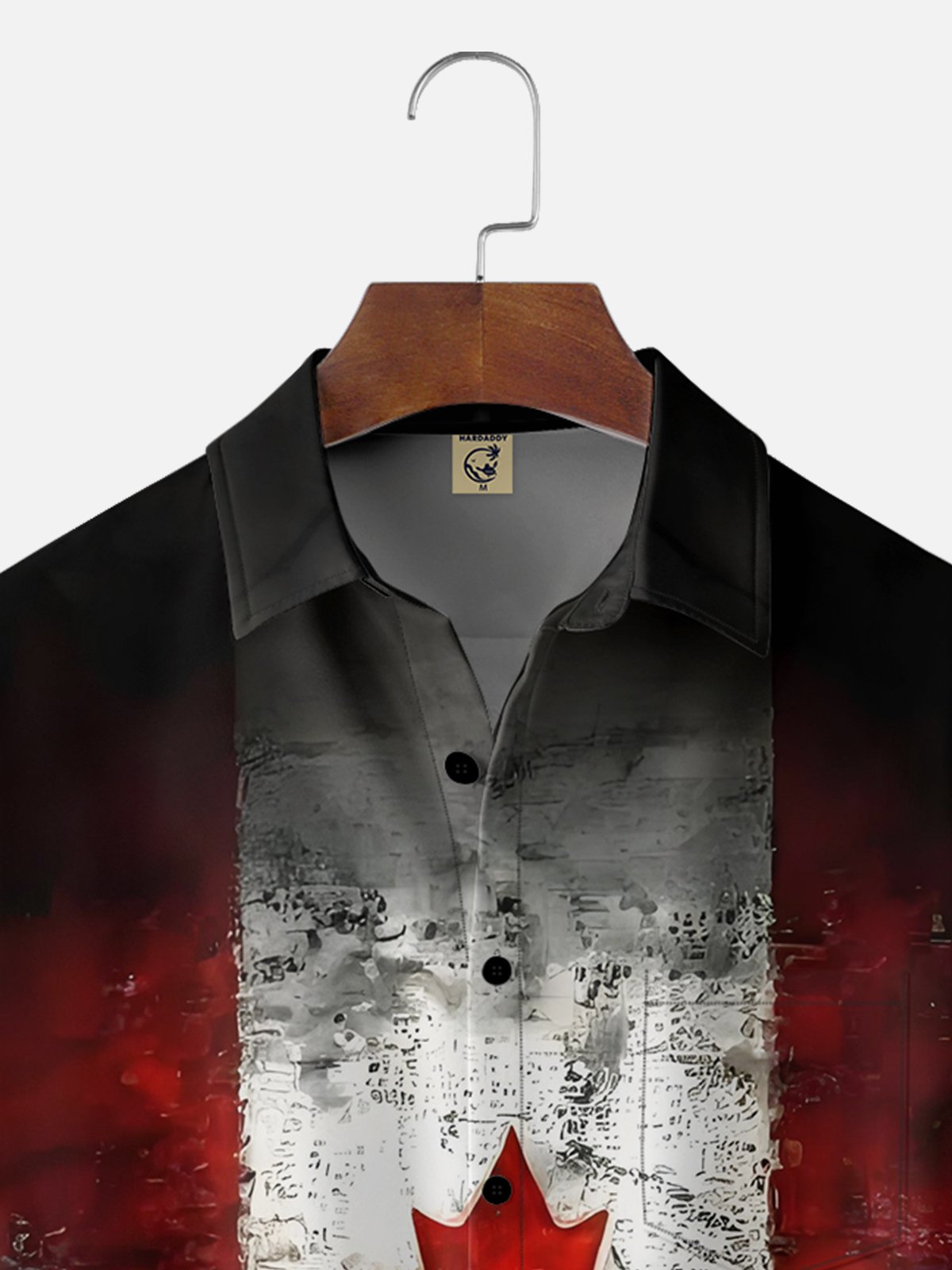 Moisture-wicking Canada Day Chest Pocket Casual Shirt