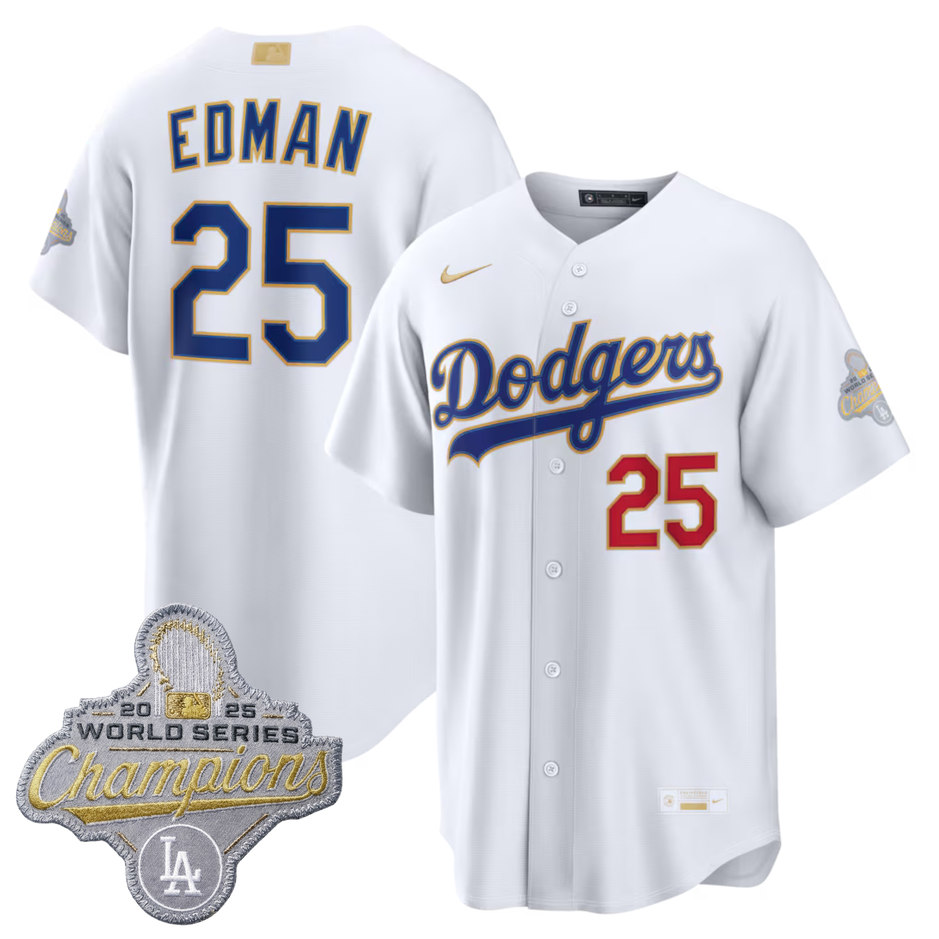 LAD 2026 Gold Collection Stadium Jersey - All Stitched