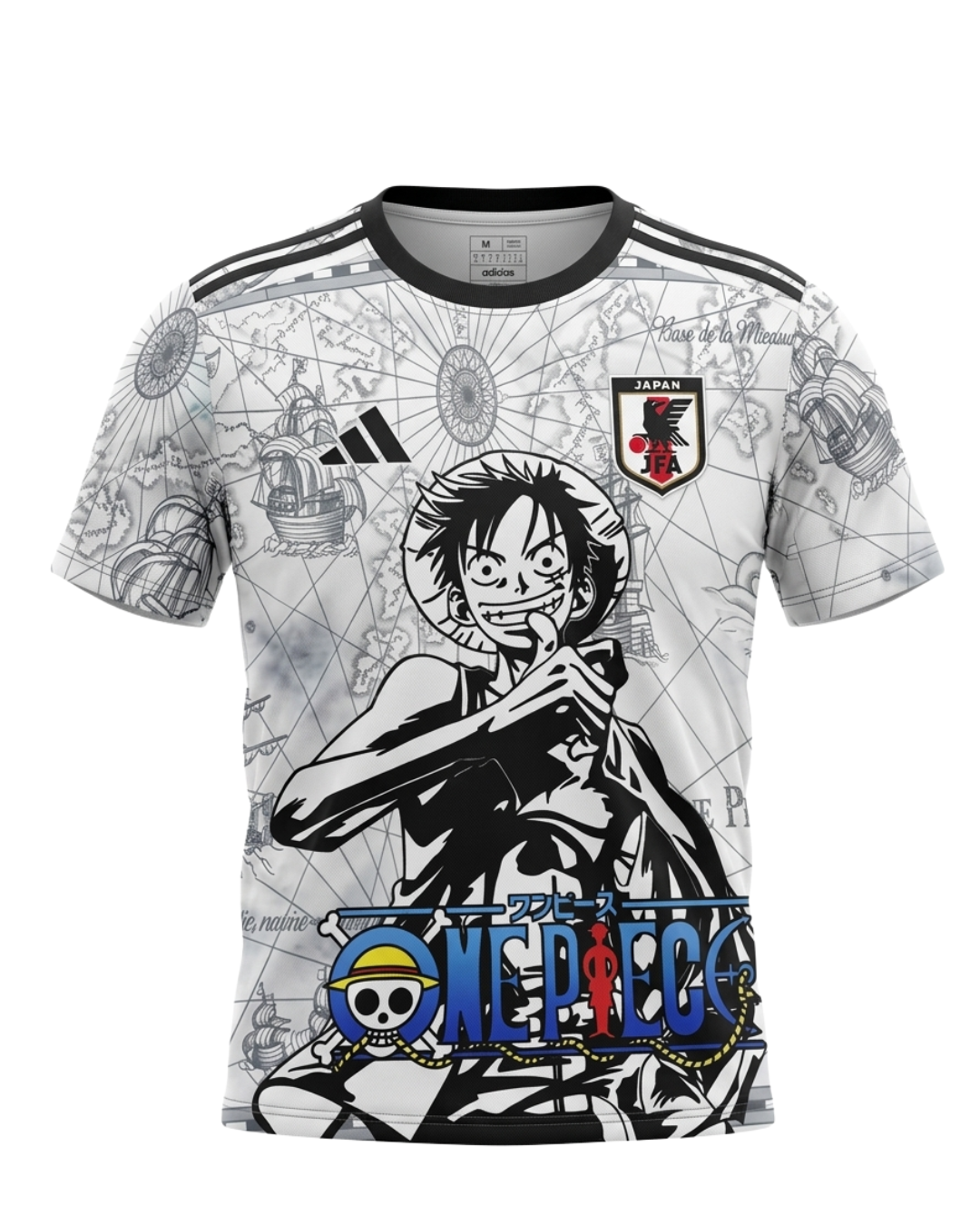 One Piece "Luffy Map" Japan Jersey