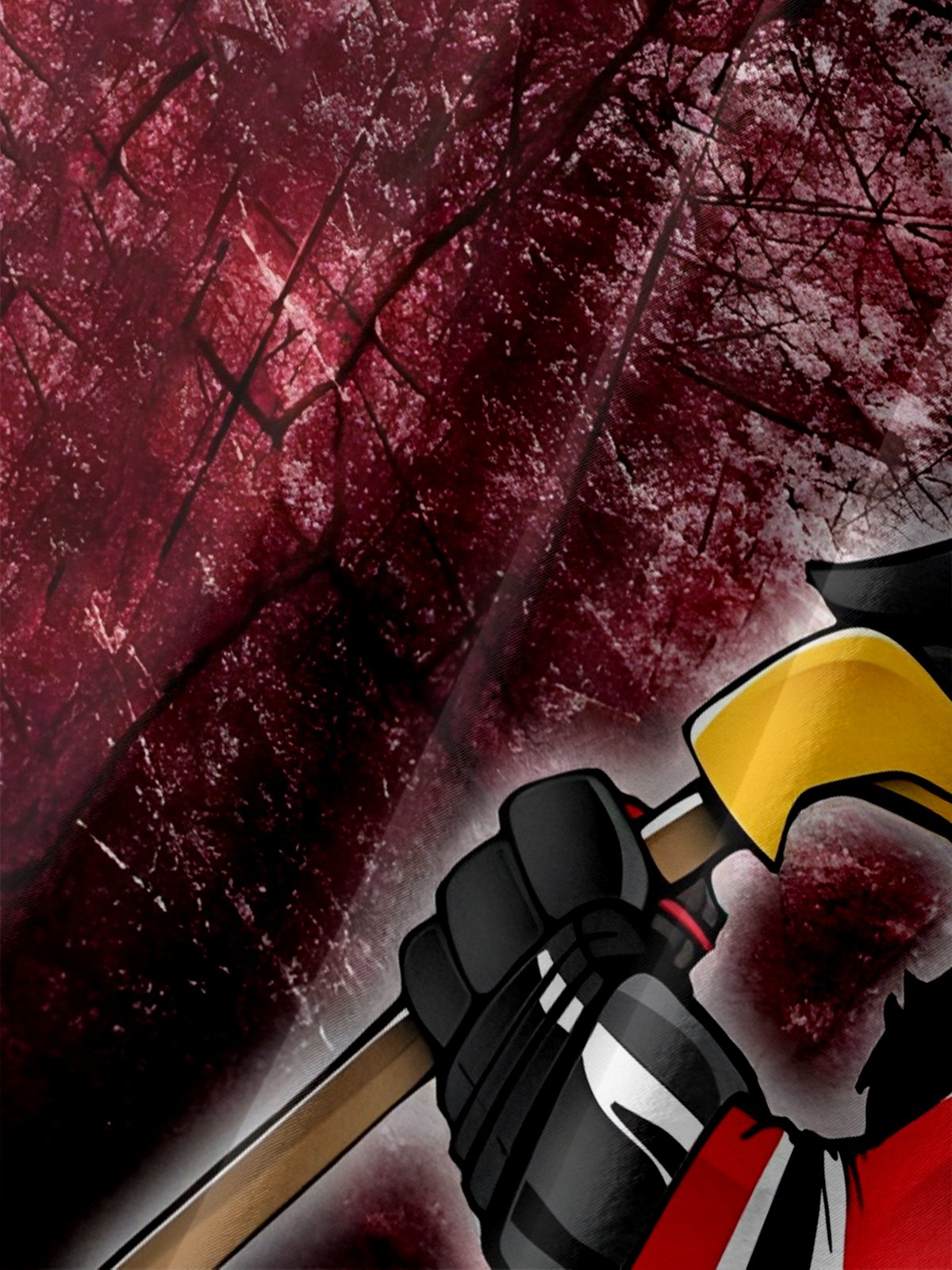 Moisture-wicking Canada Ice Hockey Chest Pocket Casual Shirt