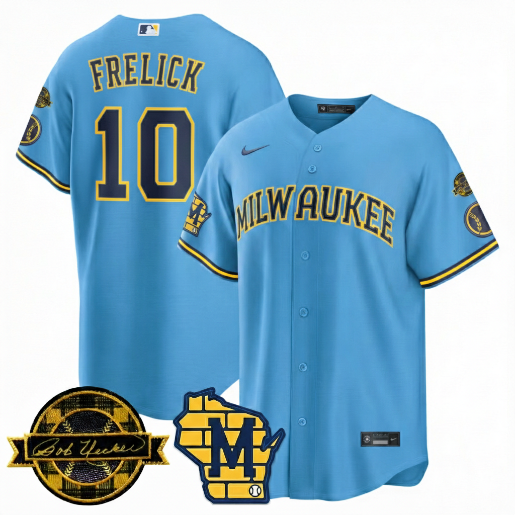 MIL 2026 Limited Jersey - Bob Uecker Patch - All Stitched