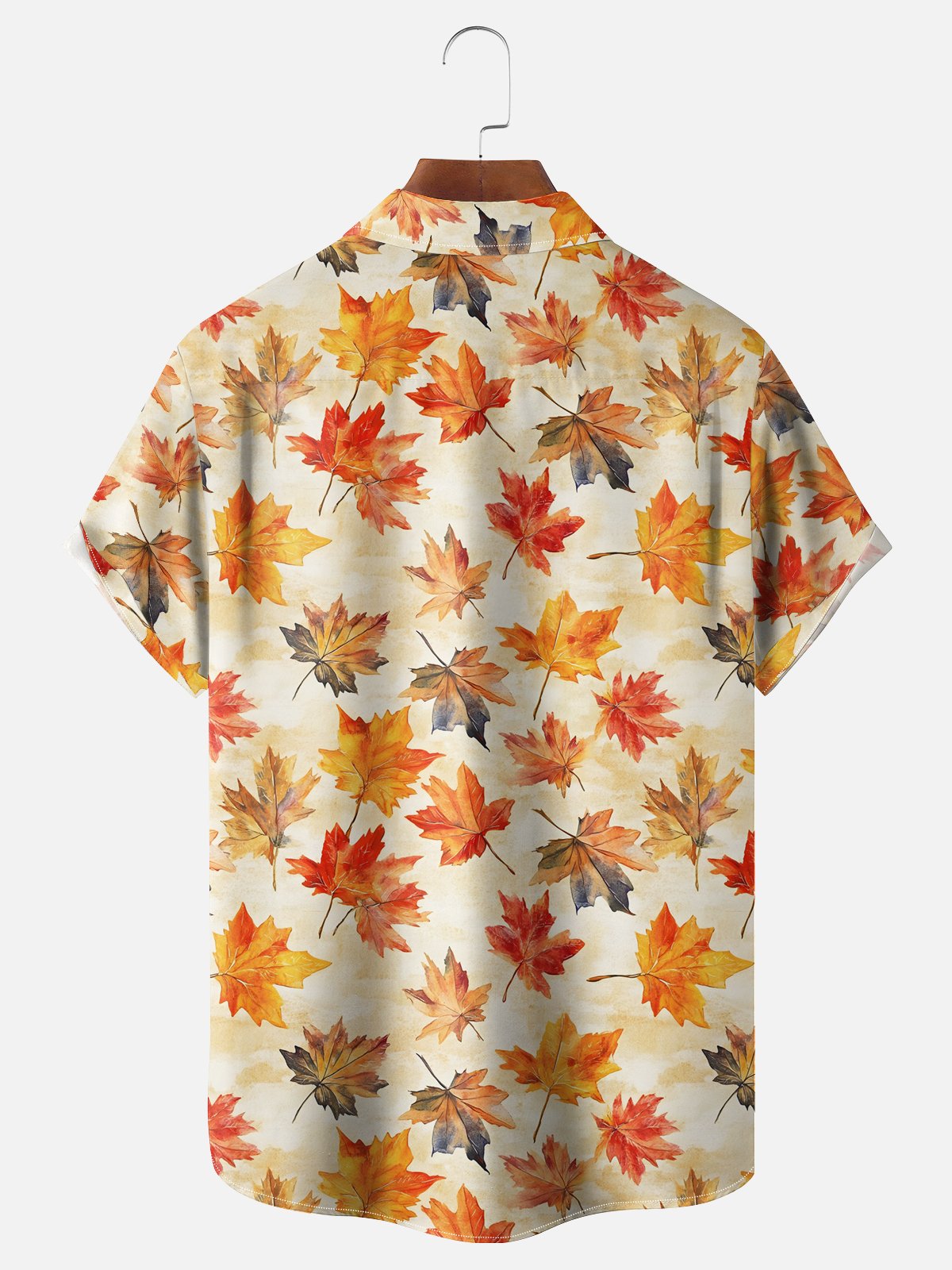 Moisture-wicking Beavers Ice Hockey Canada Day Chest Pocket Casual Shirt