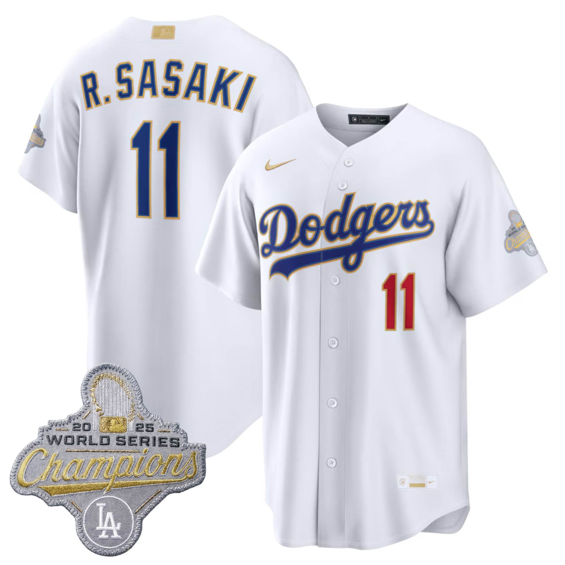 LAD 2026 Gold Collection Stadium Jersey - All Stitched