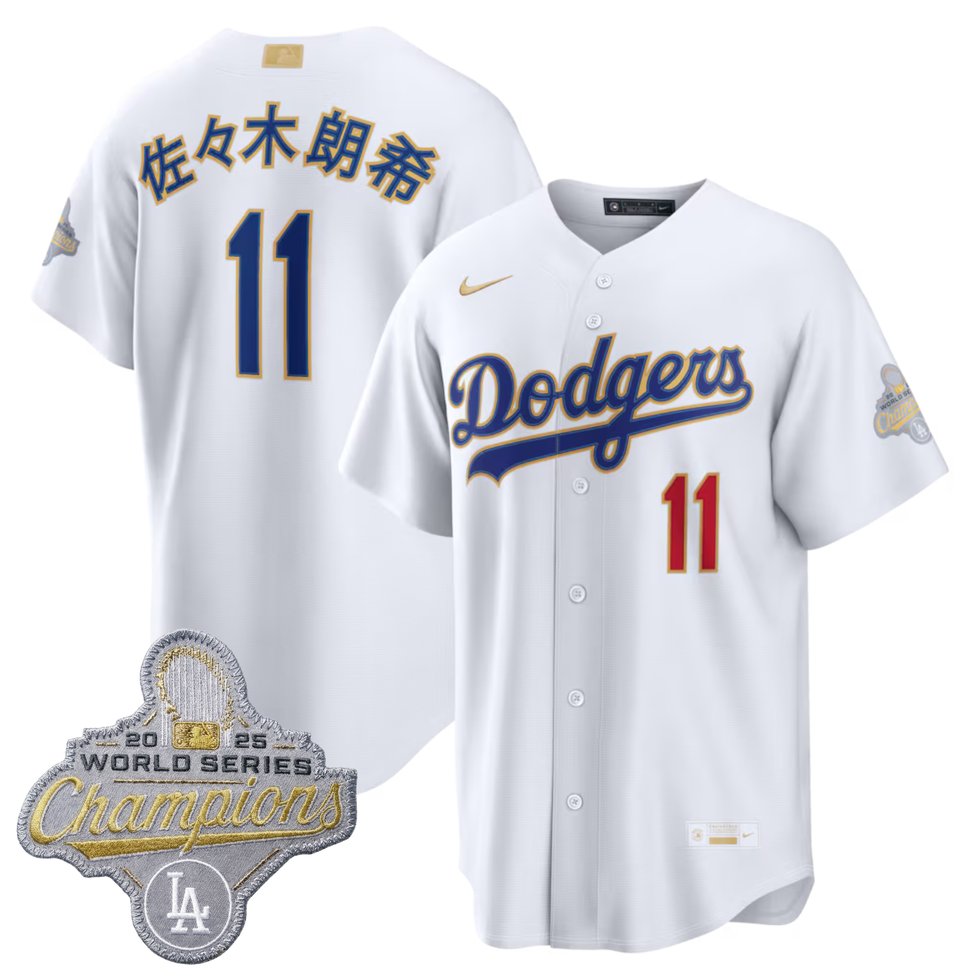 LAD 2026 Gold Collection Stadium Jersey - All Stitched