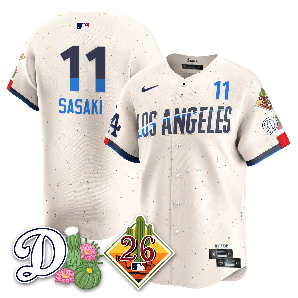 LAD 2026 Spring Training Vapor Limited Jersey - All Stitched