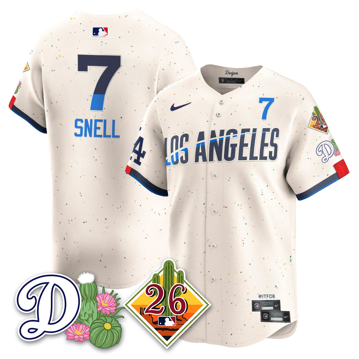 LAD 2026 Spring Training Vapor Limited Jersey - All Stitched
