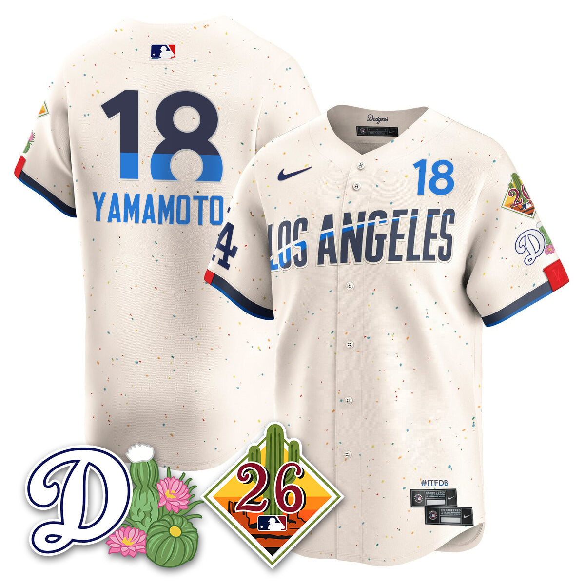 LAD 2026 Spring Training Vapor Limited Jersey - All Stitched