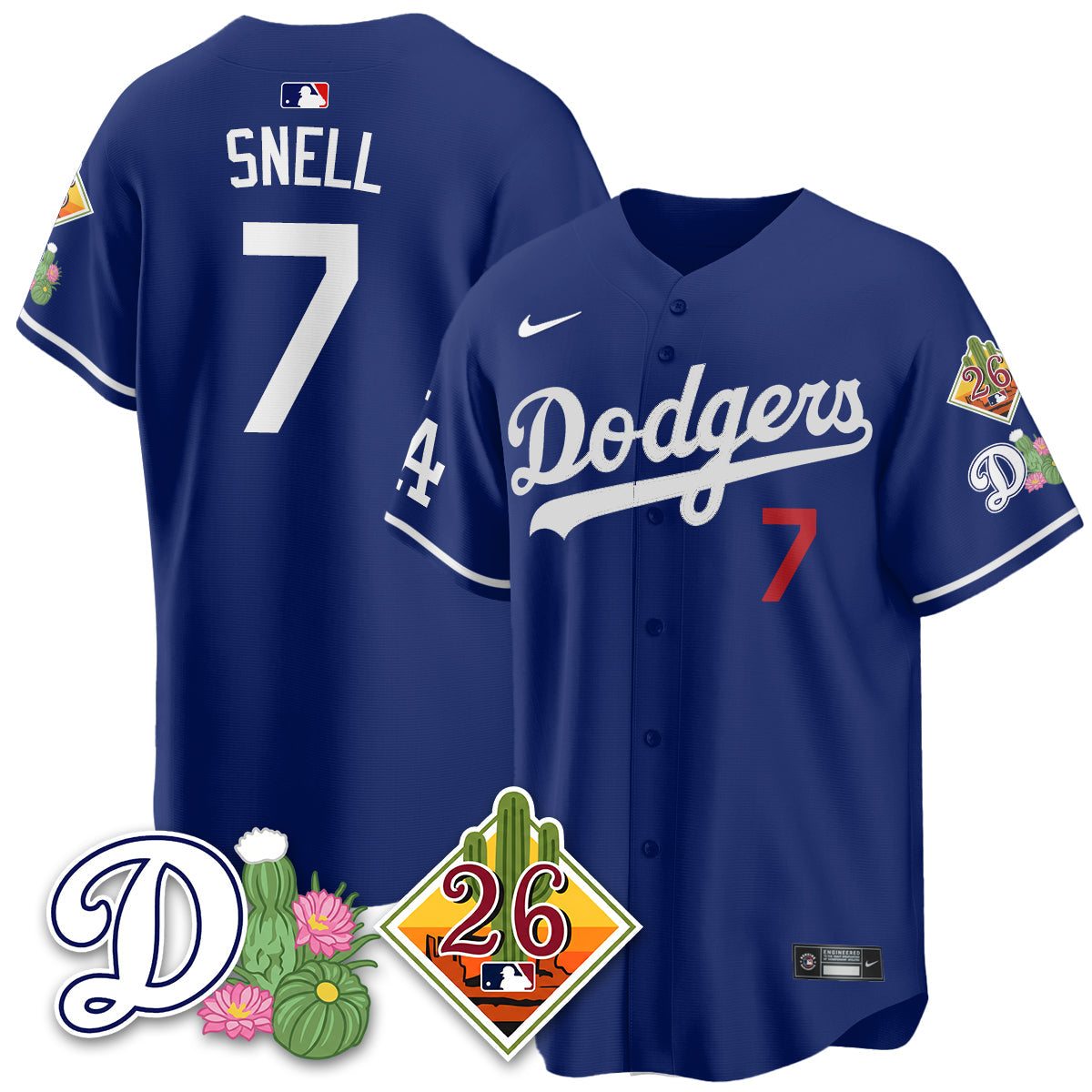 LAD 2026 Spring Training Vapor Limited Jersey - All Stitched